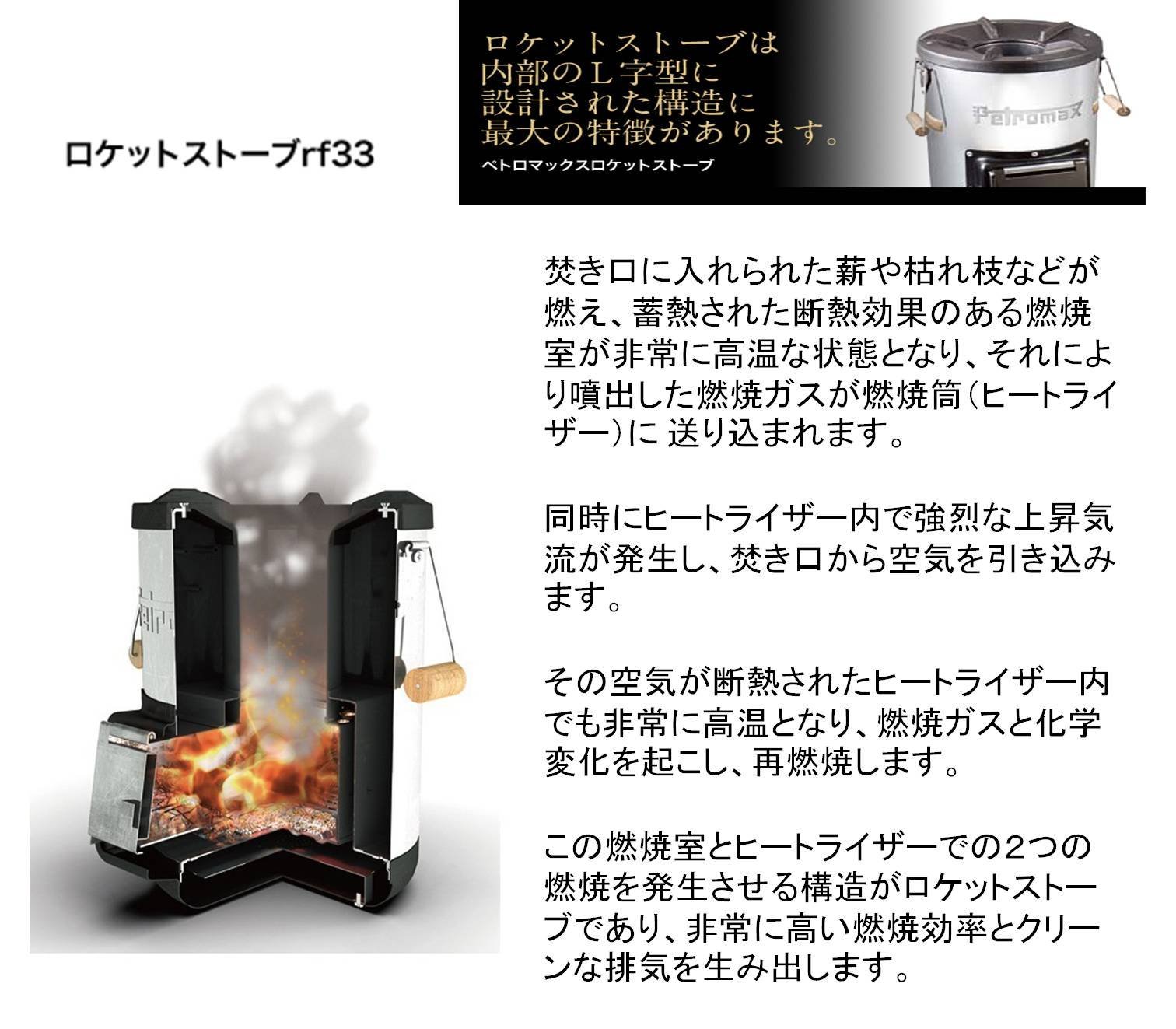 Amazon | PETROMAX(ペトロマックス) ロケットストーブ rf33 12667