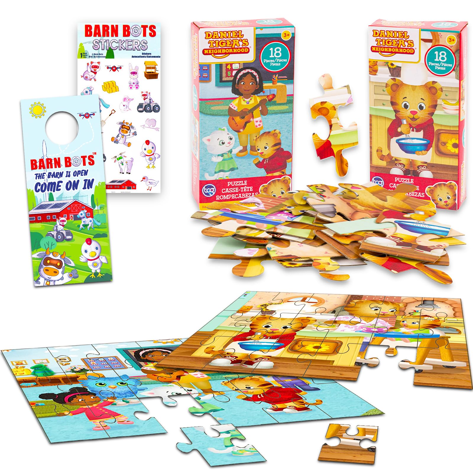 Amazon.com: Daniel Tiger's Nieghborhood 18 Pc Puzzle Set for Kids