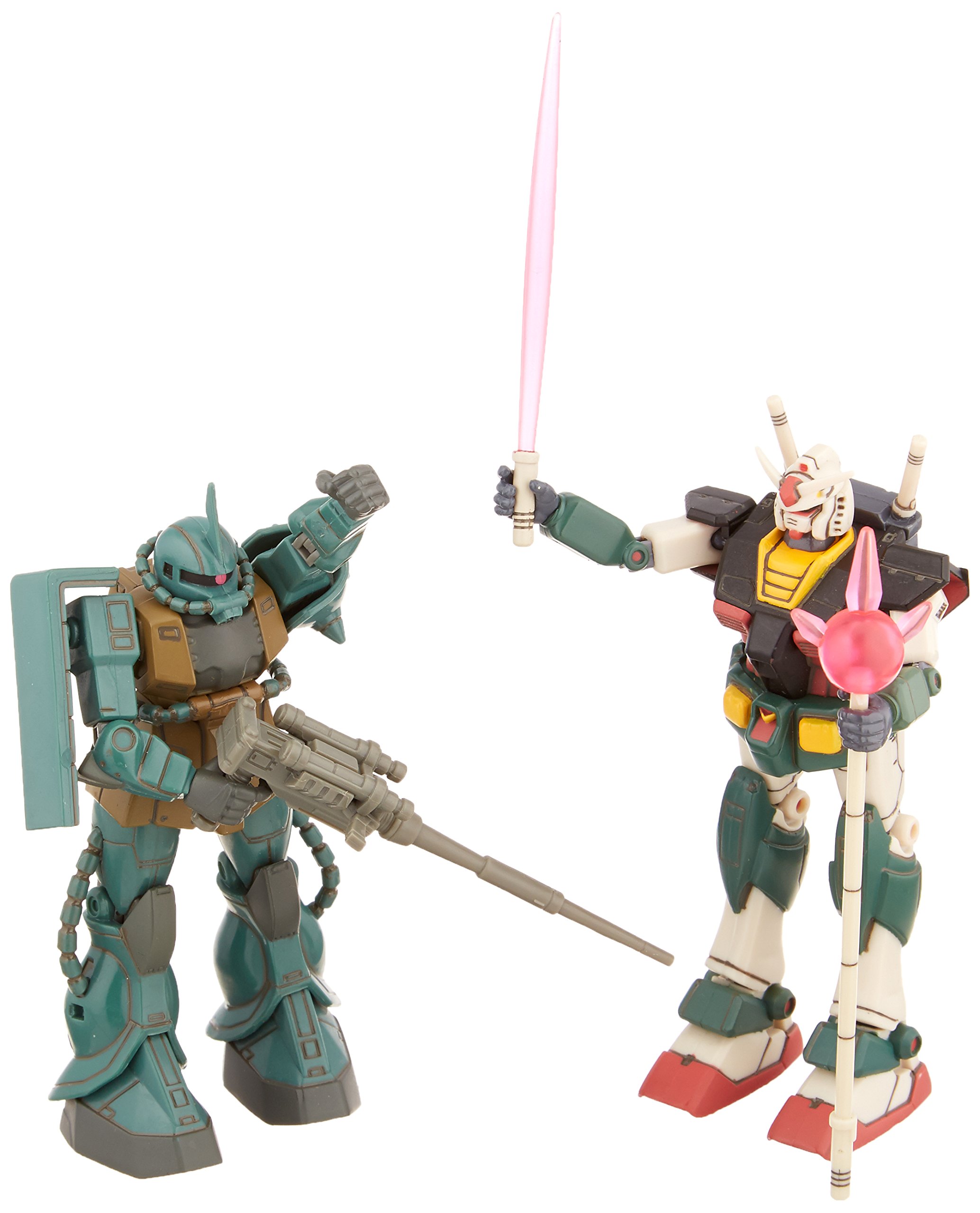 Amazon.com: MS IN ACTION!! RX-78 Gundam vs MS-06F Zaku II