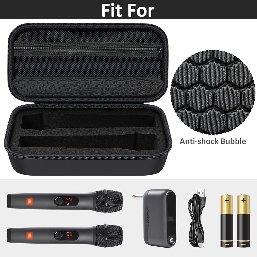 Amazon.co.jp: JBLワイヤレス2マイク対応ワイヤレスマイクケース/JBL