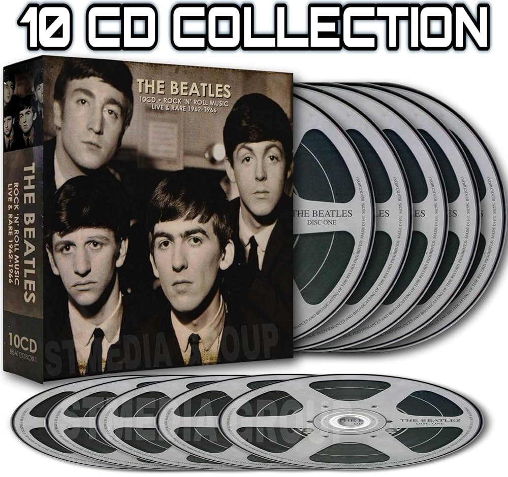 Rock N Roll Music Live And Rare 1962 - 1966 - The Beatles CD Box