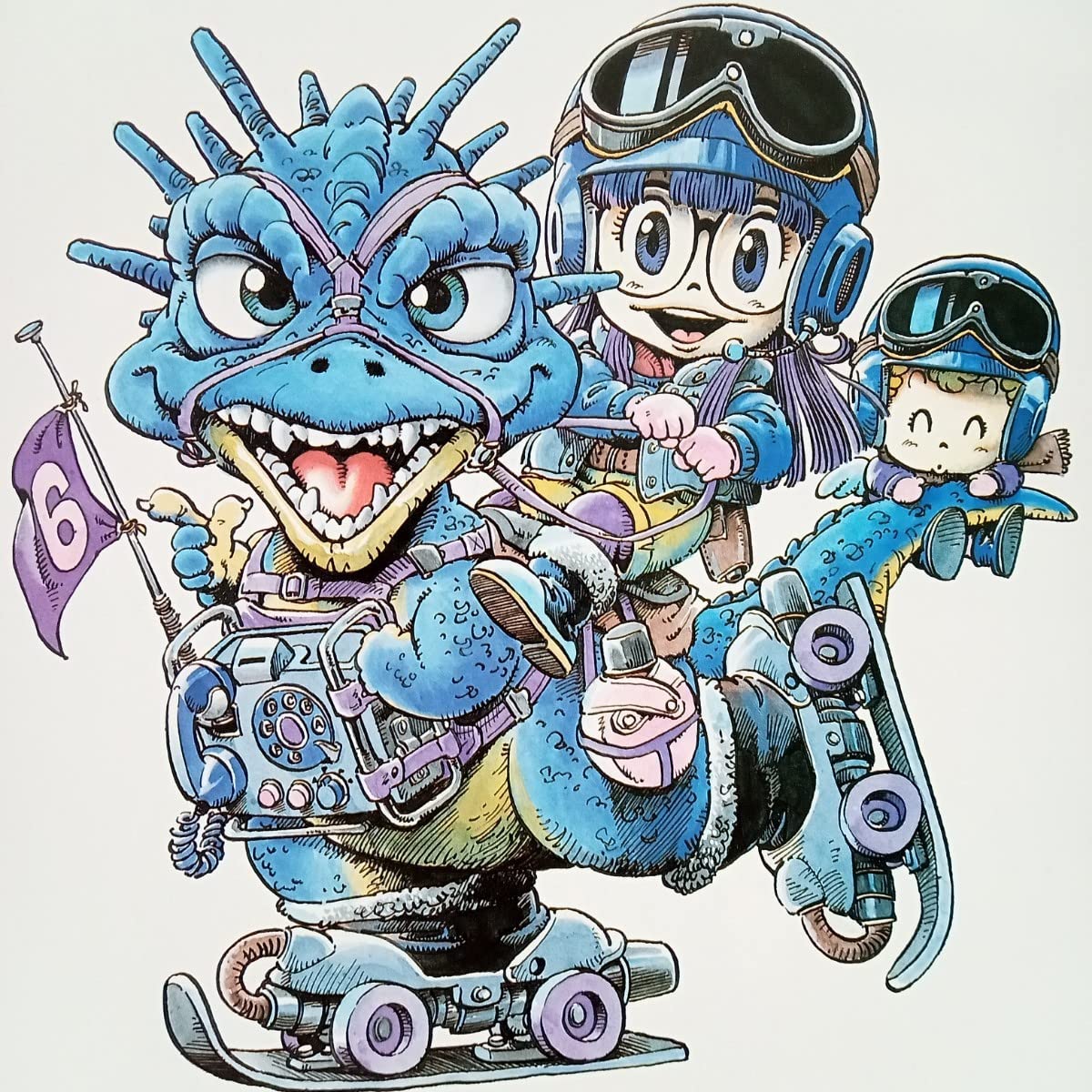 Amazon.co.jp: Dr.スランプ アラレちゃん コミックス 6巻 表紙イラスト