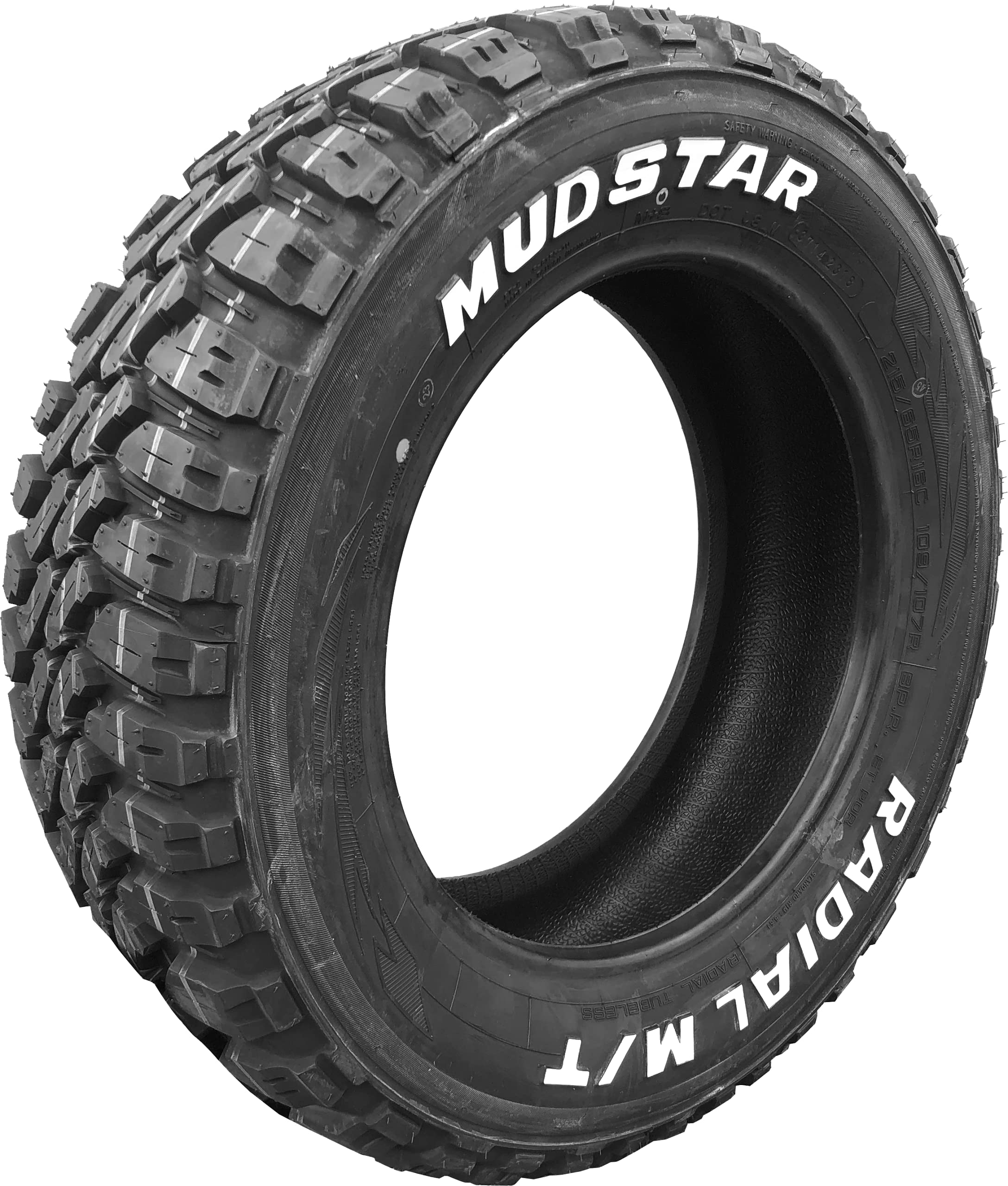 Amazon.co.jp: MUDSTAR RADIAL M/T 175/60R16 82H WL ホワイトレター