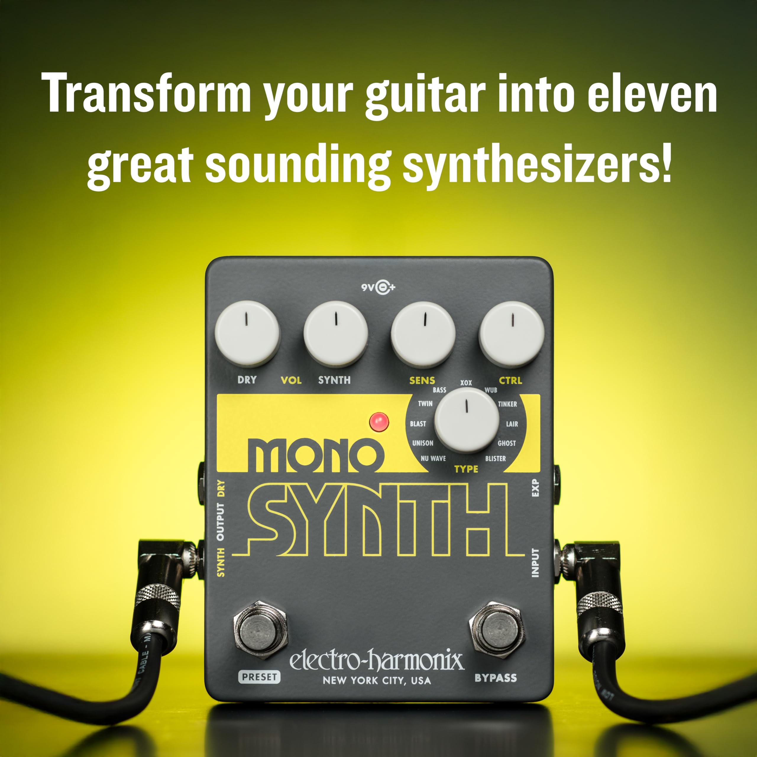 Amazon | electro-harmonix/Mono Synth Guitar Synthesizer ギター