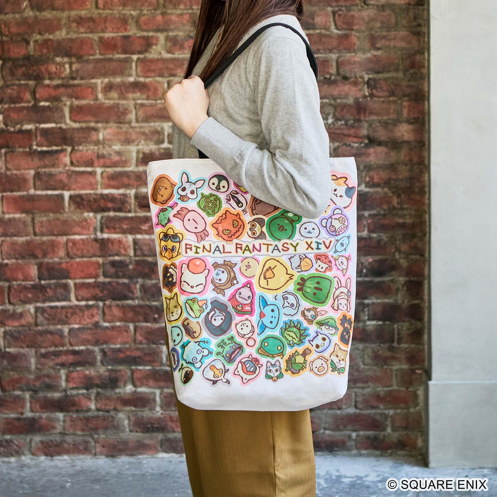 Amazon.co.jp: ファイナルファンタジーXIV リバーシブルトートバッグ