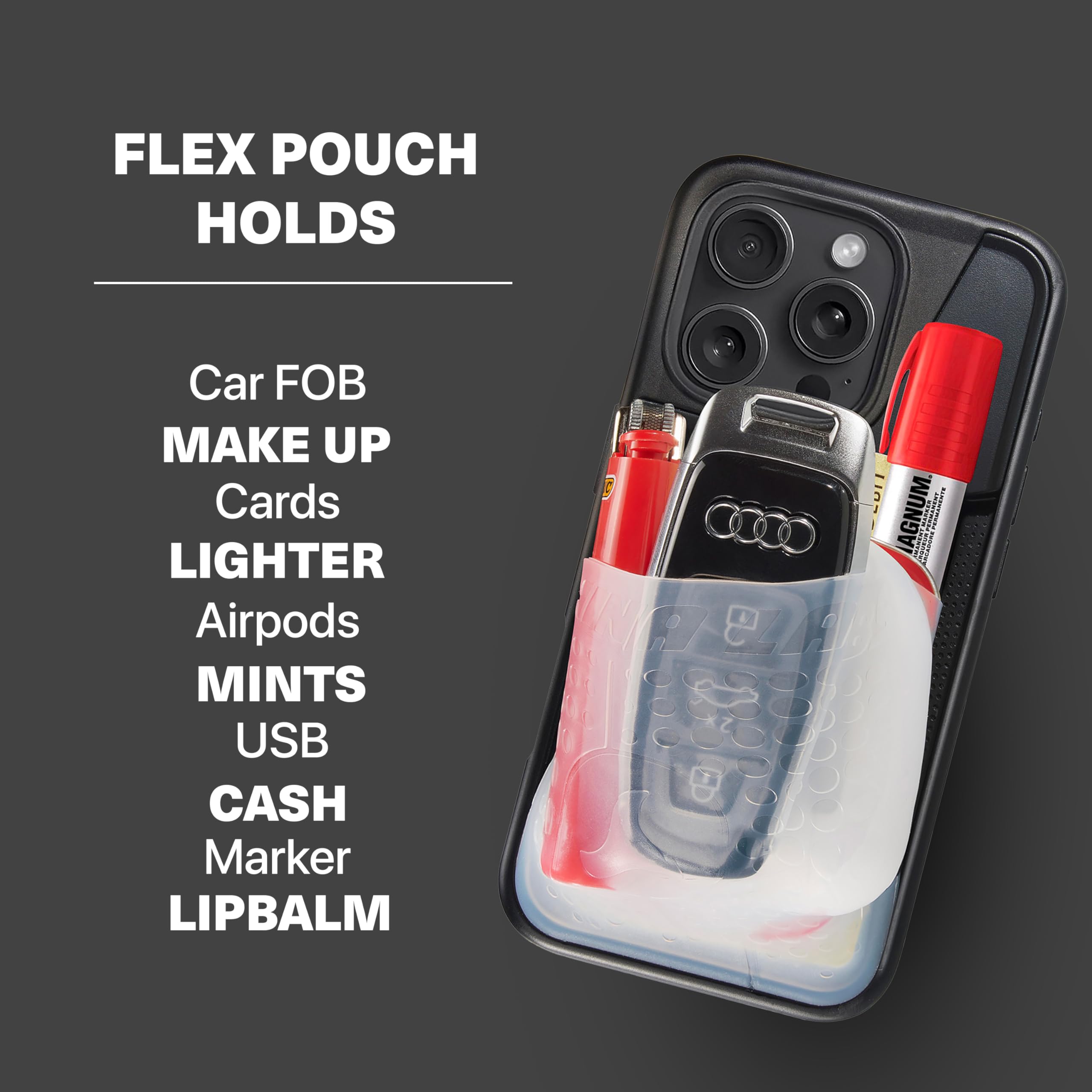 Amazon.co.jp: Ninja Labs フレックスポーチ スマホケース (30枚以上の