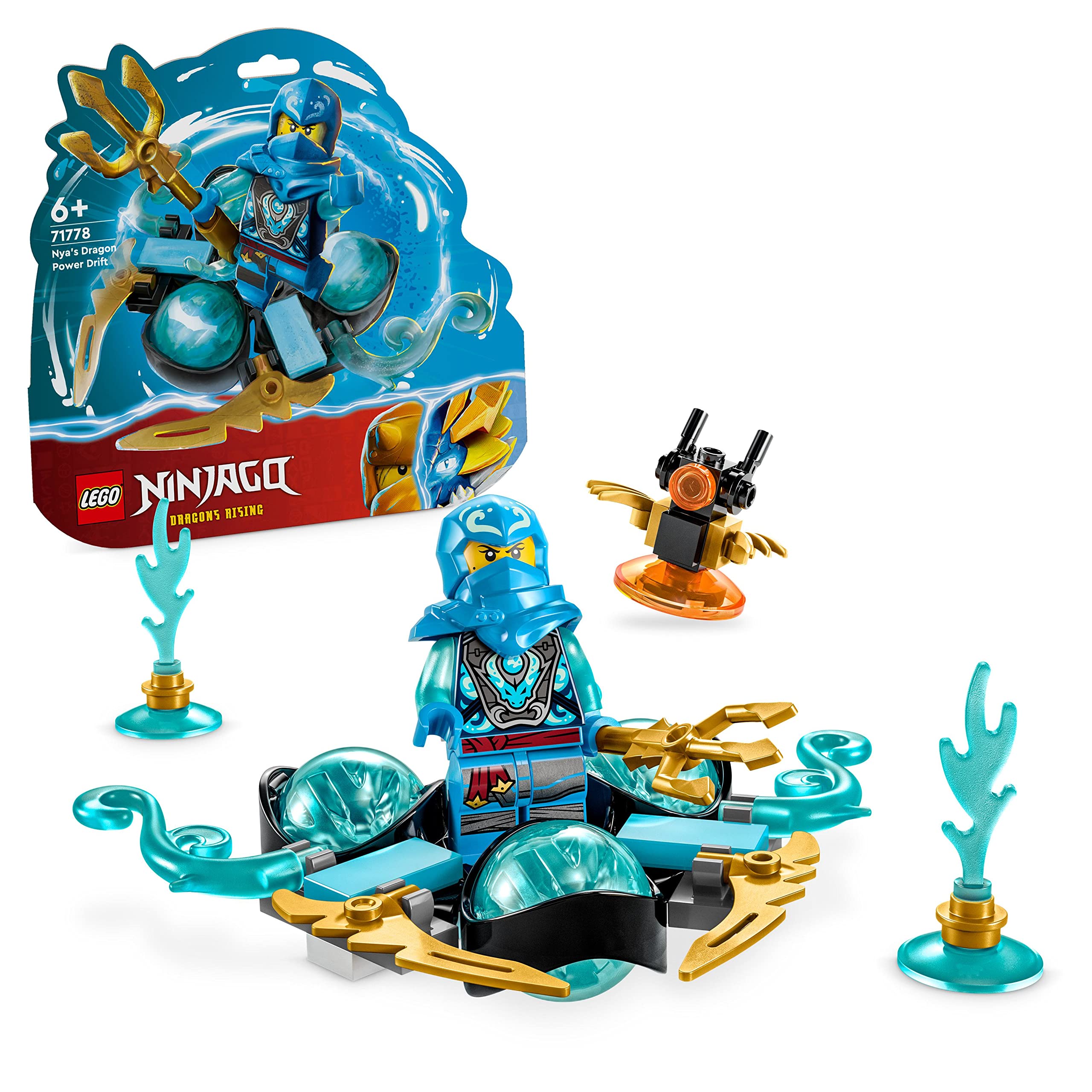 Amazon.com: Lego 71778 Ninjago Spinjitzu Drift The Power of The
