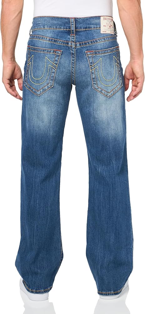 True Religion Men's Billy Big T No Flap, Greenwhich Ave Dark Wash