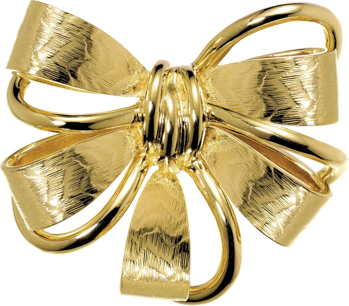 Amazon | [グロッセ] Grosse リボン ブローチ [保証書付] GJ30144