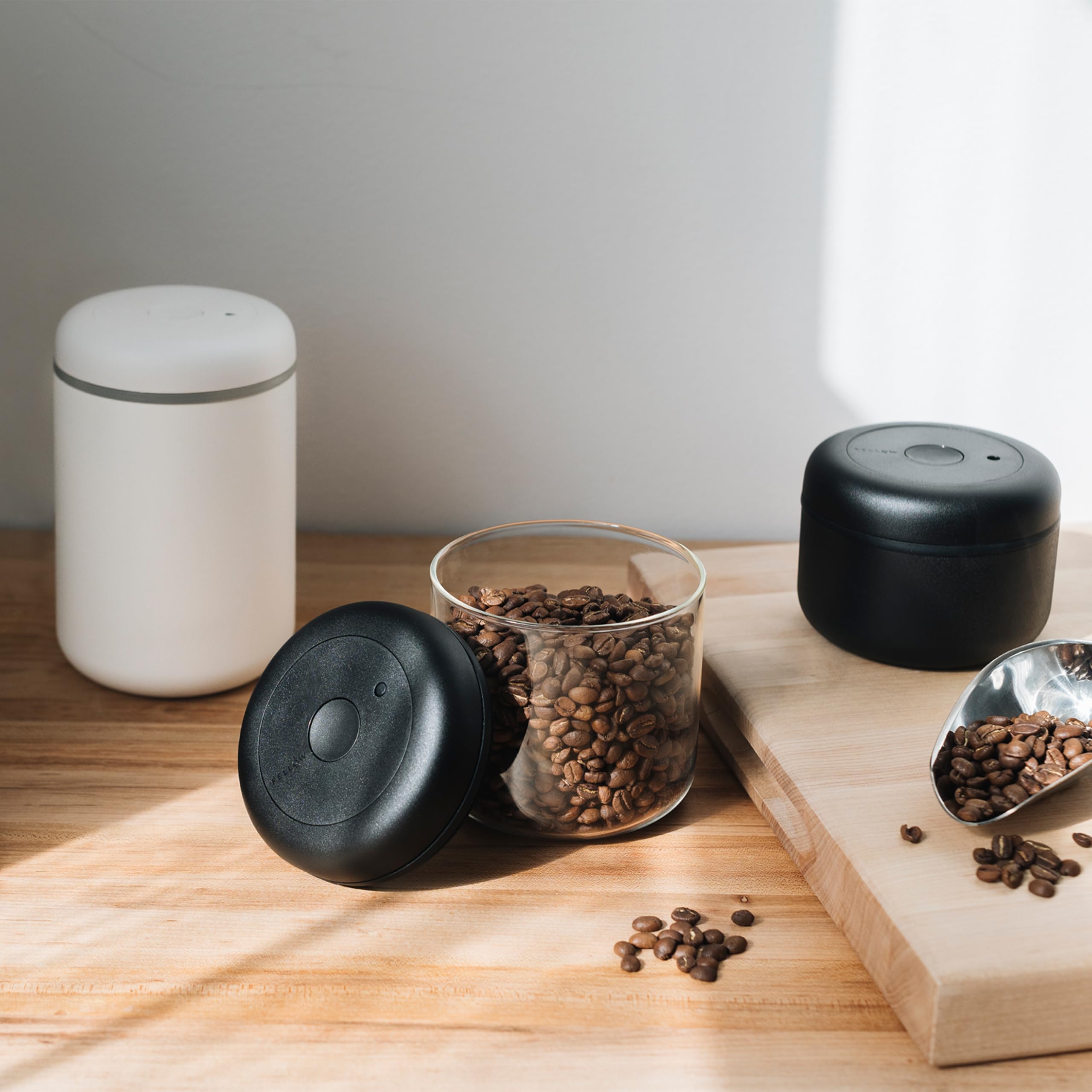 Amazon.com: Fellow Atmos Vacuum Coffee Canister & Food Storage