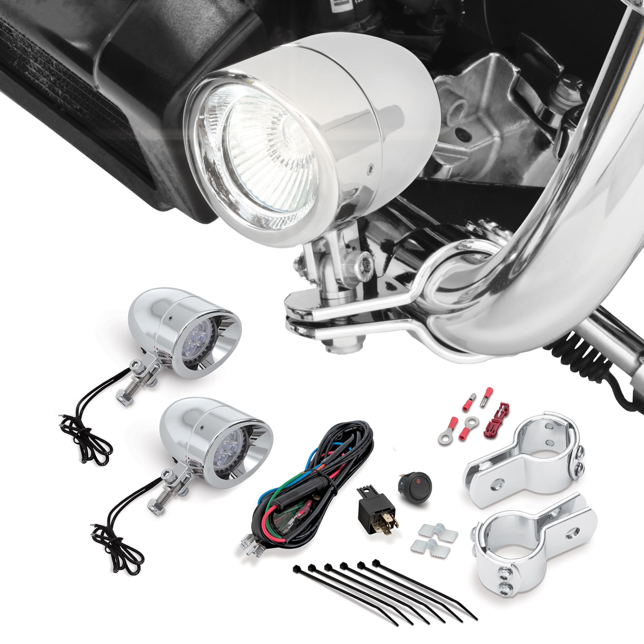 ショークロームSHOWCHROME ミニLEDドライビングライト55-365L 【公式通販】