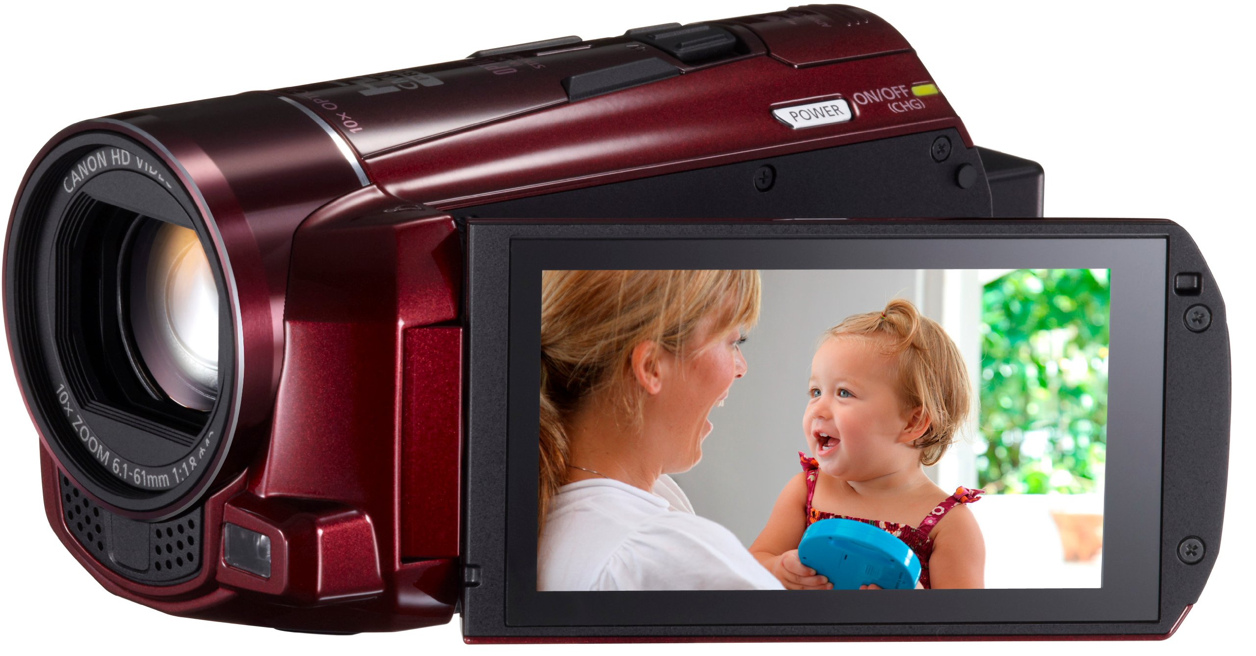 Amazon.co.jp: Canon Digital Video Camera iVIS HF M51 Red 10x