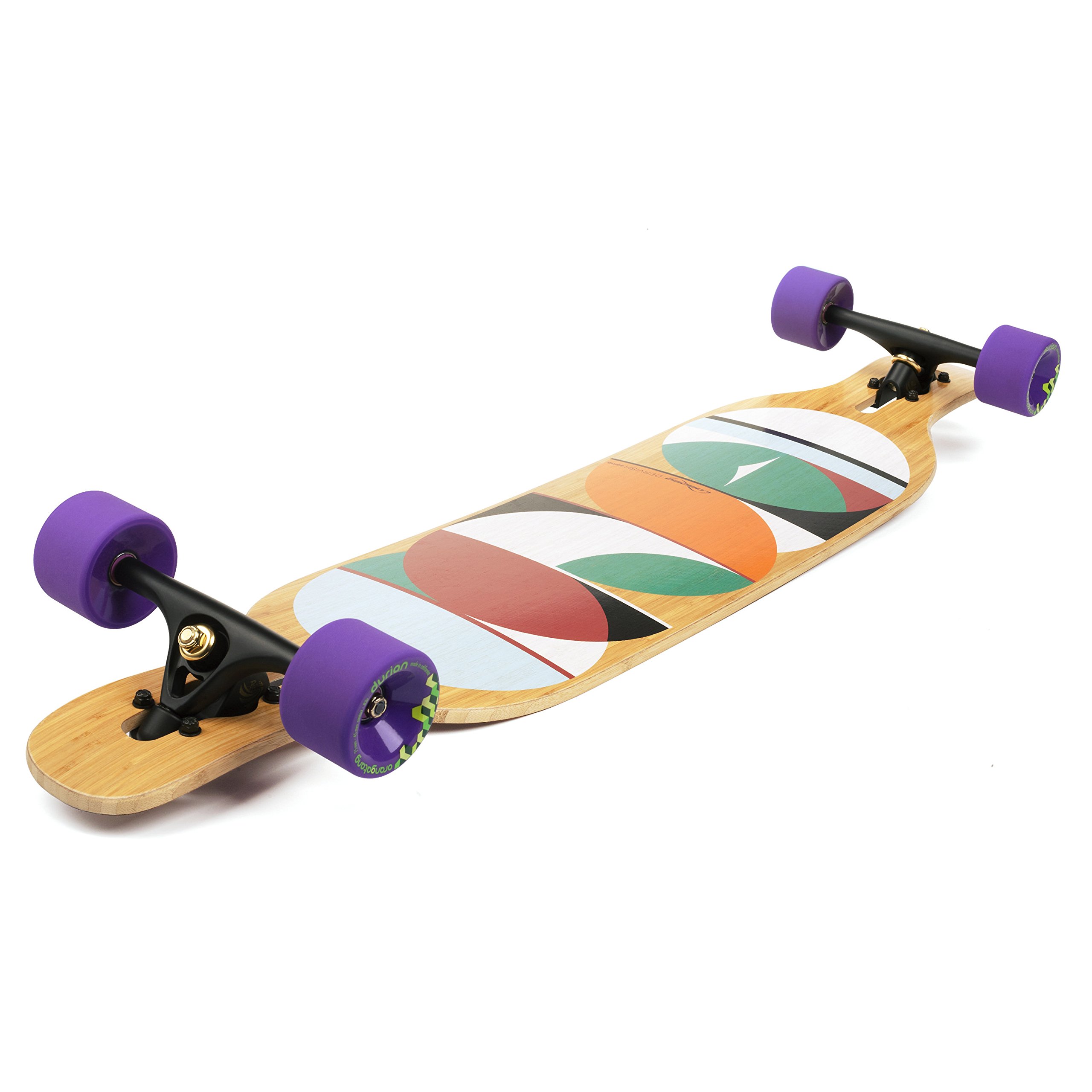 Loaded Boards Skate Dervish Sama Bamboo Longboard completo (83a