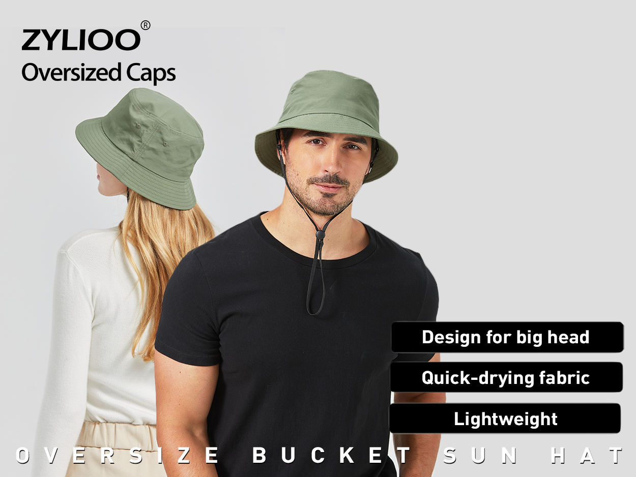 Zylioo UV Protection Fishing Hat for Small Heads,Adjustable Water