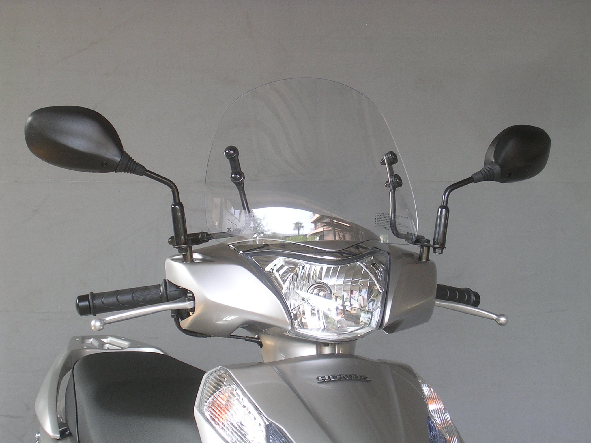 Amazon | 旭風防ショートバイザー (クリア) LEAD 125 LE-18 スクリーン