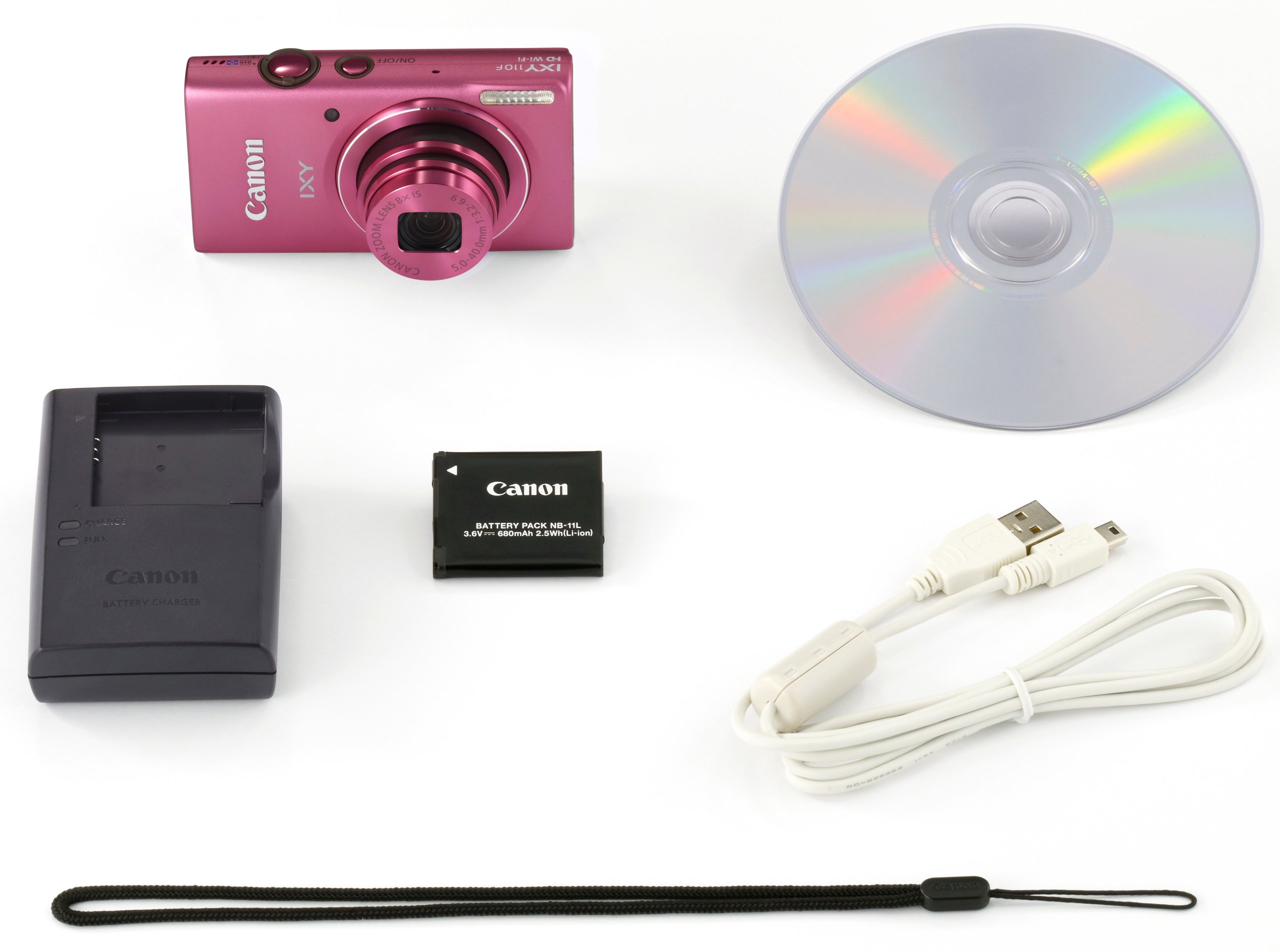 Amazon Canada: Canon Degital camera IXY 110F (Pink)