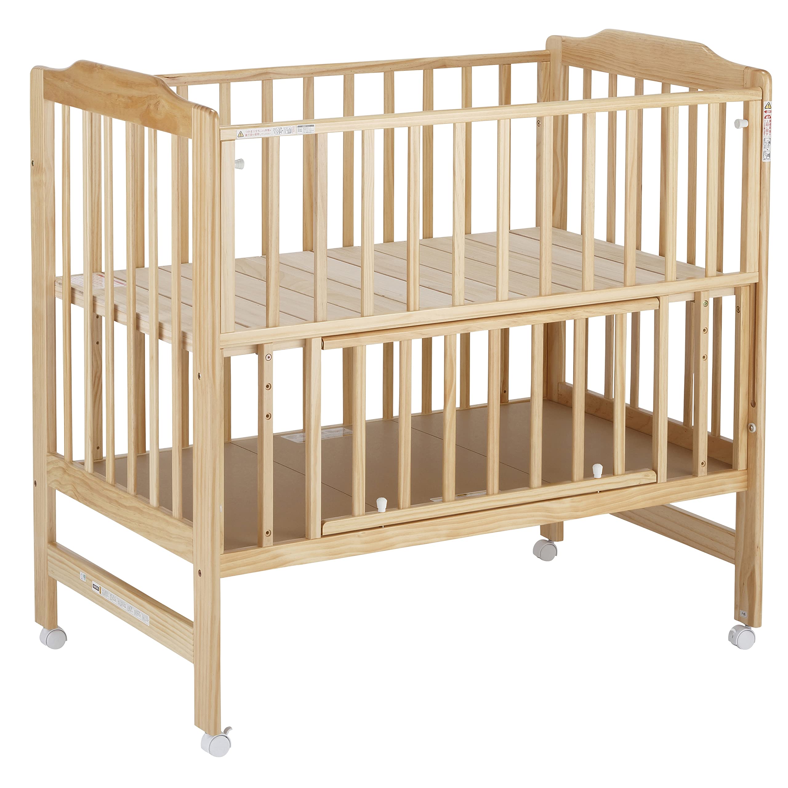 Amazon.co.jp: KATOJI(カトージ) ハイシートベビーベッド 腰に負担を