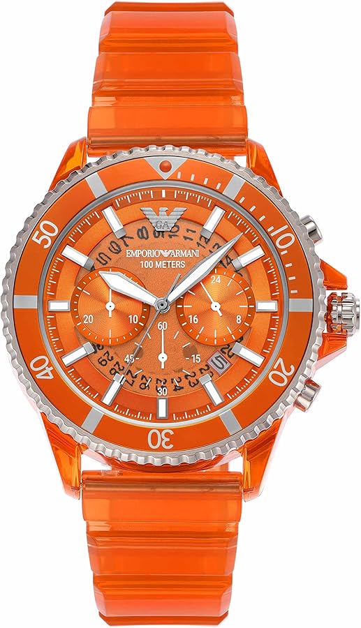 Amazon.co.jp: [エンポリオアルマーニ] 腕時計 WORLD EXPLORER AR11535
