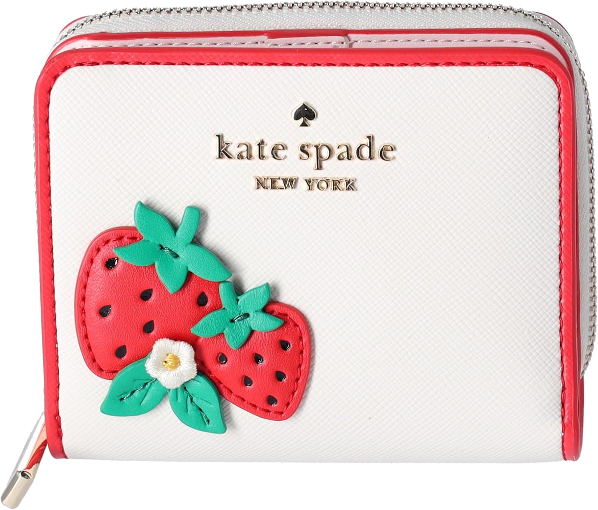 Amazon.co.jp: [ケイトスペード] 財布 katespade レザー ストロベリー