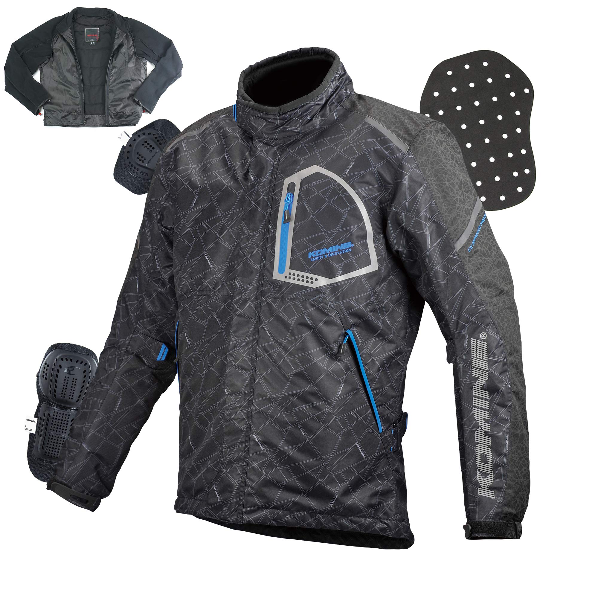 Amazon | コミネ KOMINE バイク コンフォート ウインター ジャケット