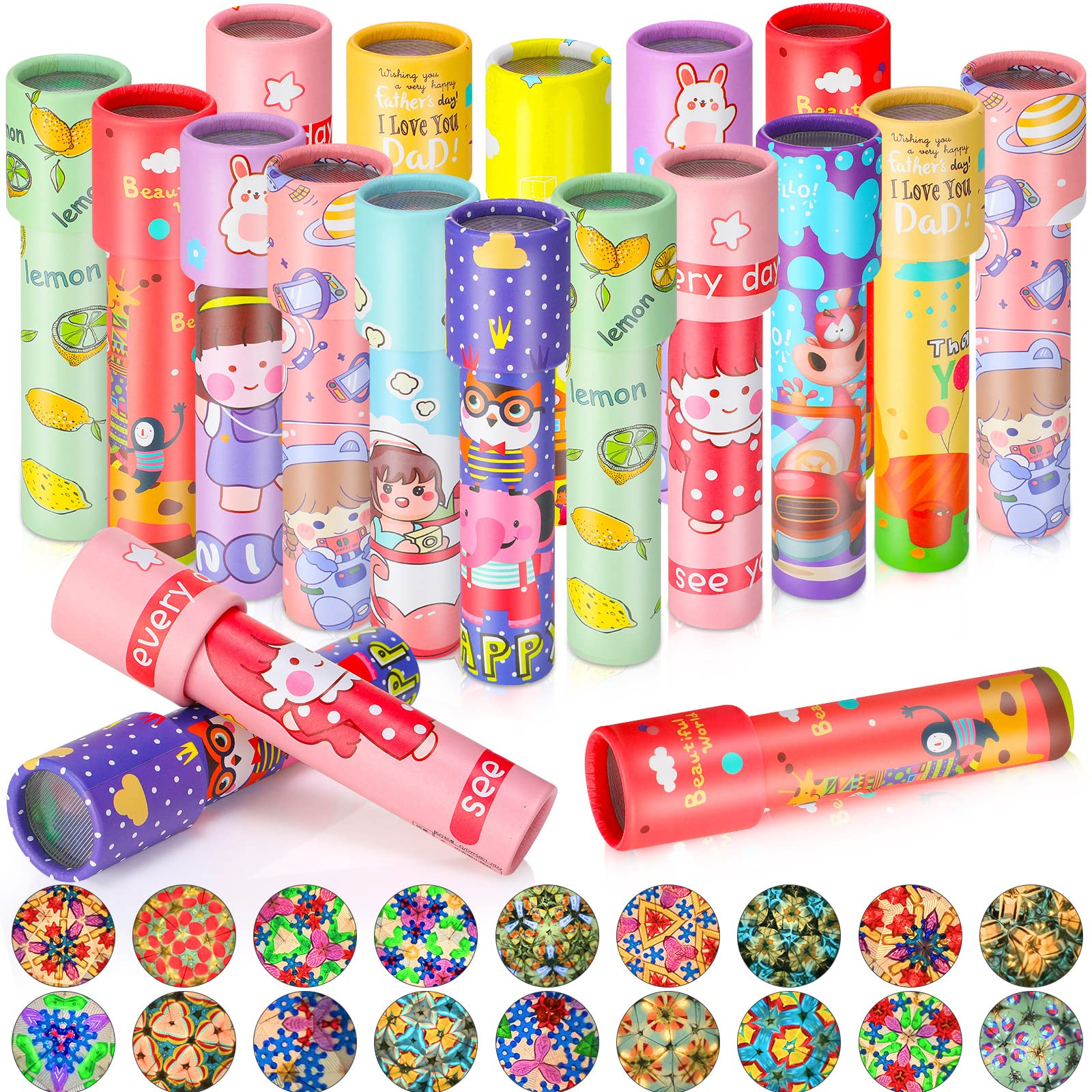 Amazon.com: Chivao 20 Pcs Classic Kaleidoscopes Educational Toys