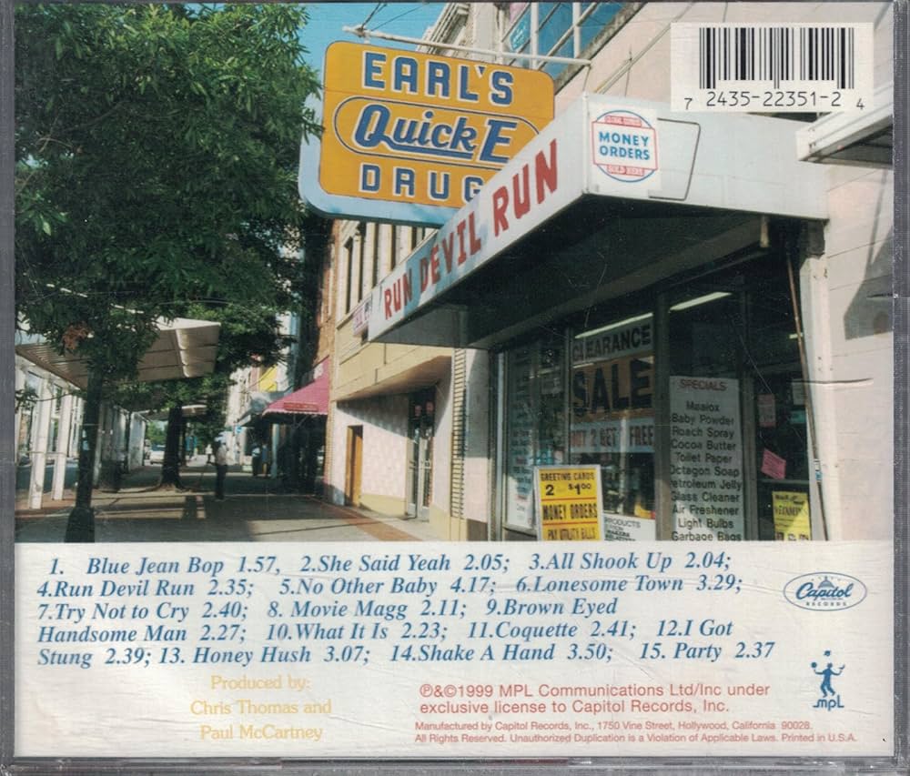 Mccartney, Paul, McCartney, Paul - Run Devil Run - Amazon.com Music