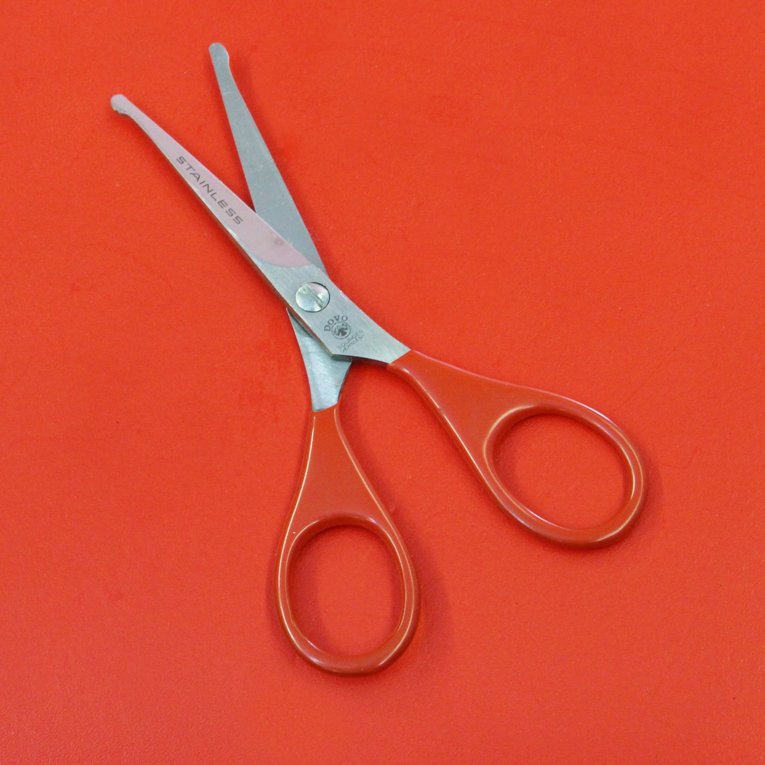 Amazon｜ドイツ製 DOVO(ドヴォ) ステン ヒゲ切 ハサミ(レッド) 1046