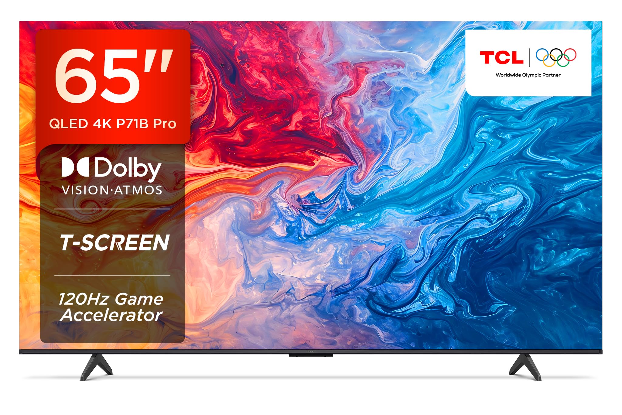 TCL (65 inches) 4K Ultra HD Smart Google TV 65P71B Pro Black : Buy