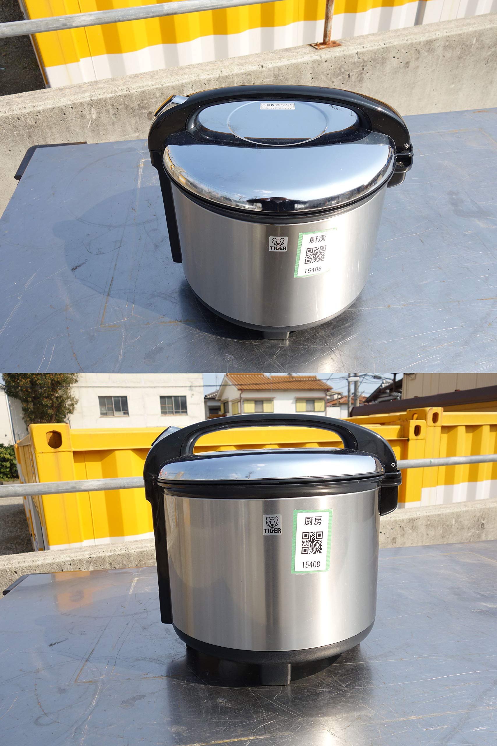 Amazon | タイガー 炊飯器 一升 5合 ステンレス 炊きたて 炊飯 ジャー