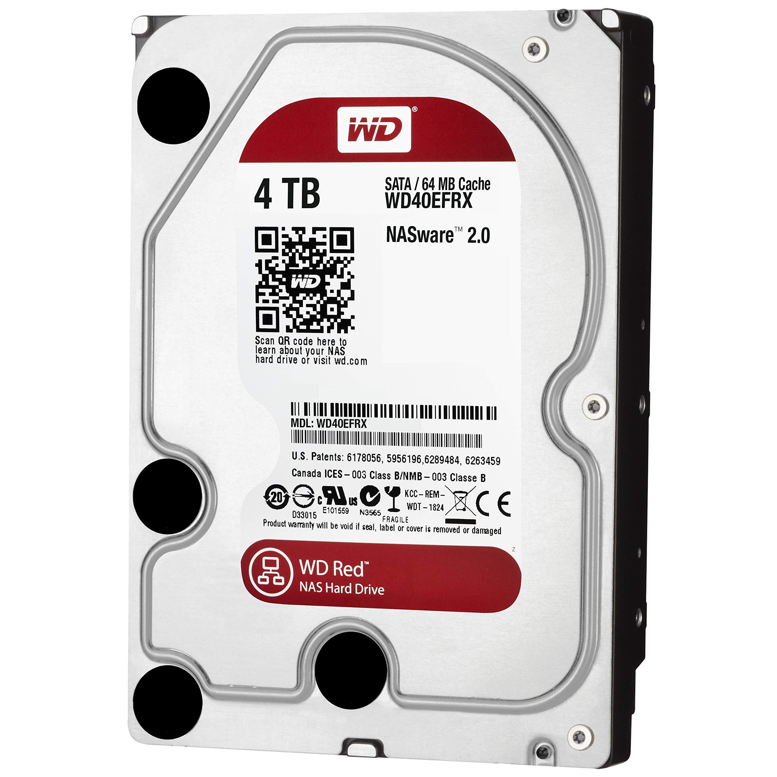 中古 WD WD40EFAX 4TB WD Red HDD #1