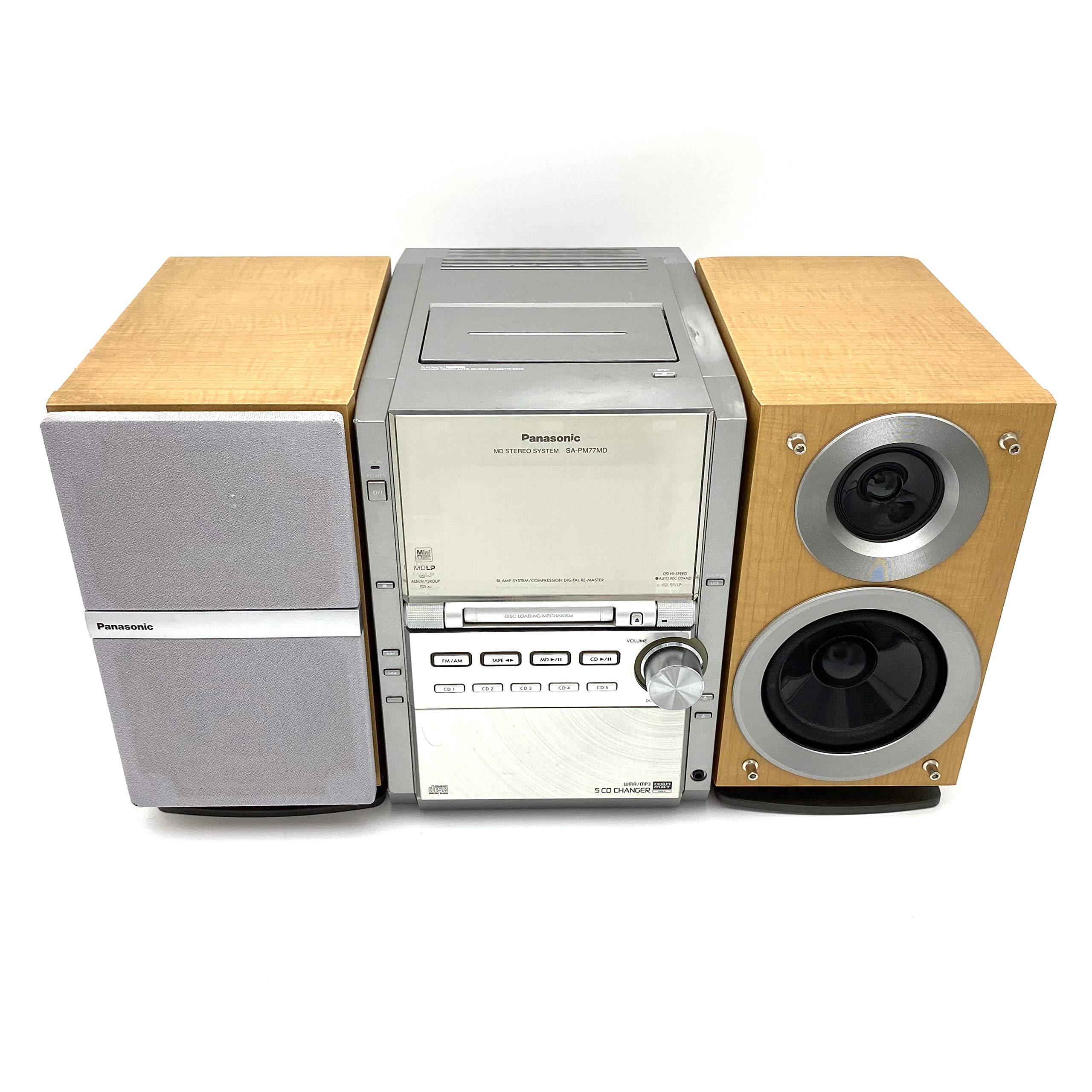 Amazon.co.jp: Panasonic パナソニック SC-PM77MD-S シルバー MD