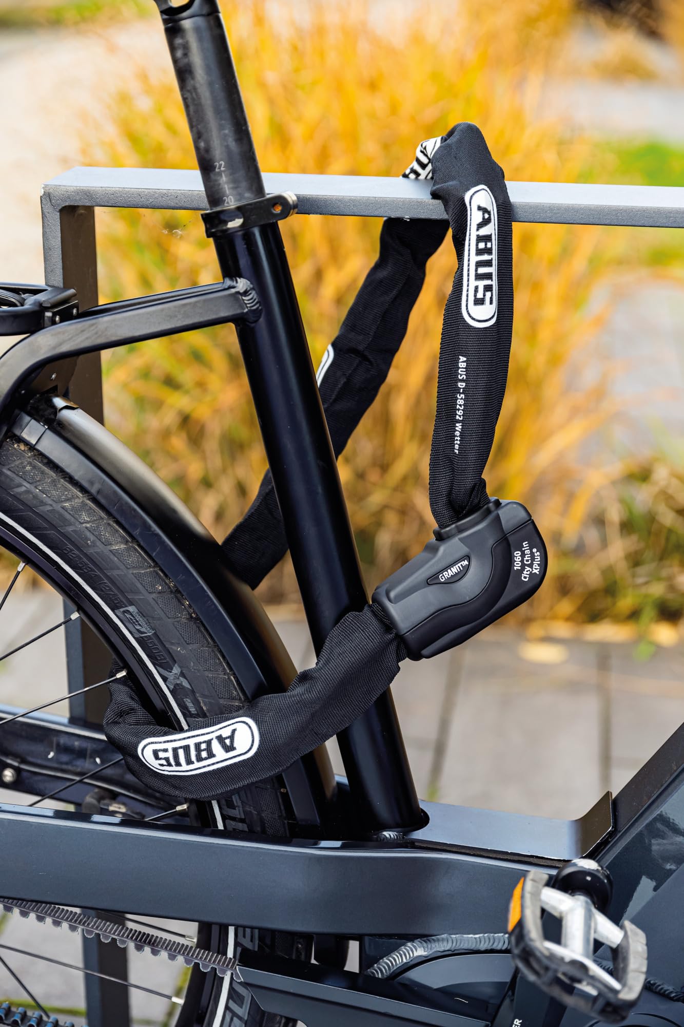 Amazon.com : Abus Granit Citychain X-Plus 1060 Chain Bicycle Lock