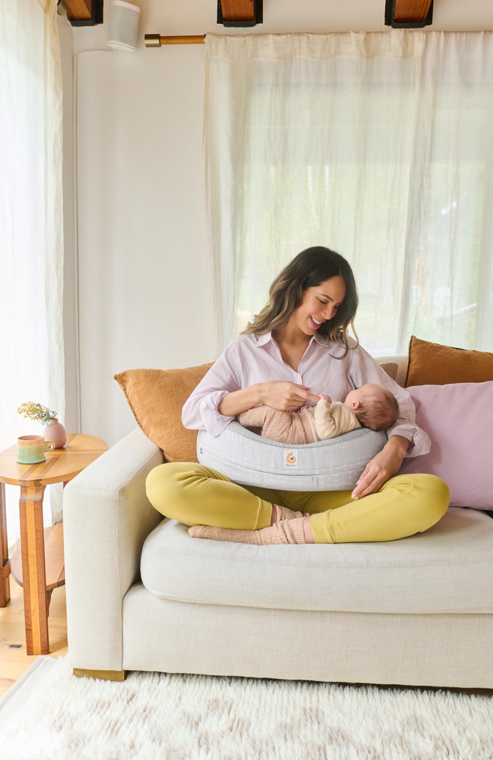 Amazon.co.jp: Ergobaby エルゴベビー ナーシングピロー グレー 日本