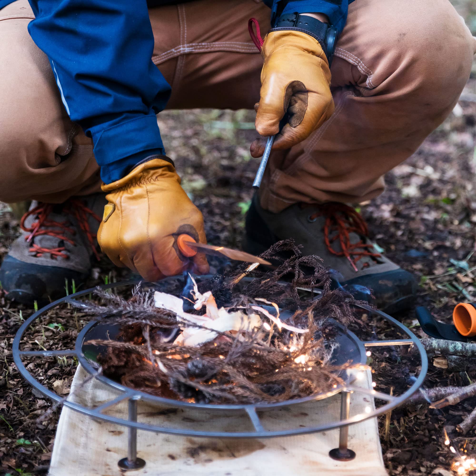 Amazon | タキビズム リアル ファイヤースタンド ジカビ スタンダード