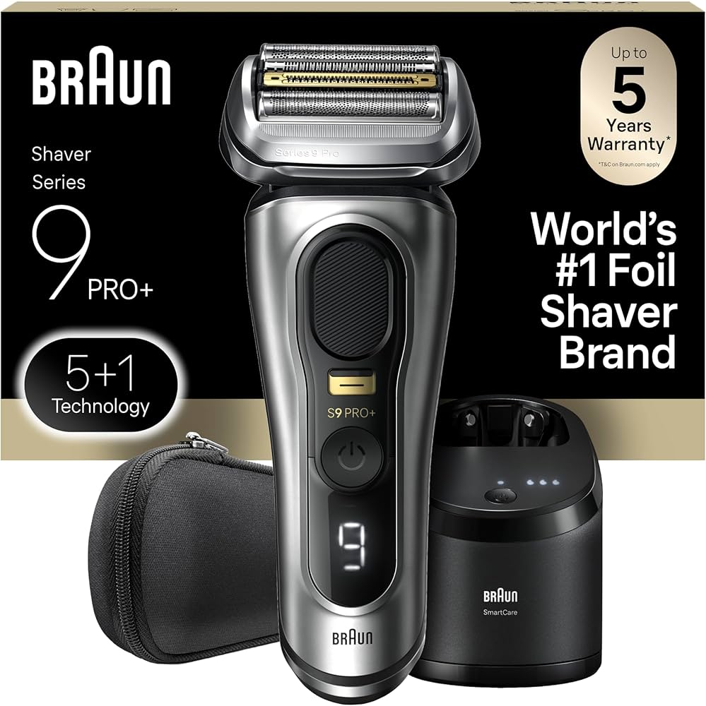 Amazon.com: Braun Series 9 PRO+ Electric Razor for Men, 5 Pro