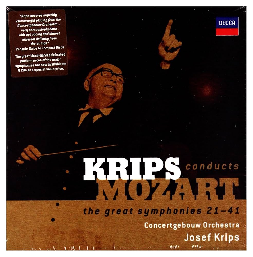 Mozart, Krips - Krips conducts Mozart: The Great Symphonies 21-41