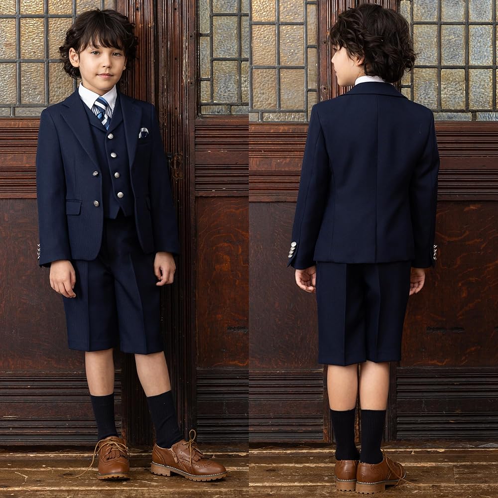 Amazon | WANDER FACTORY スーツ フォーマル 男の子 入学式 入園式