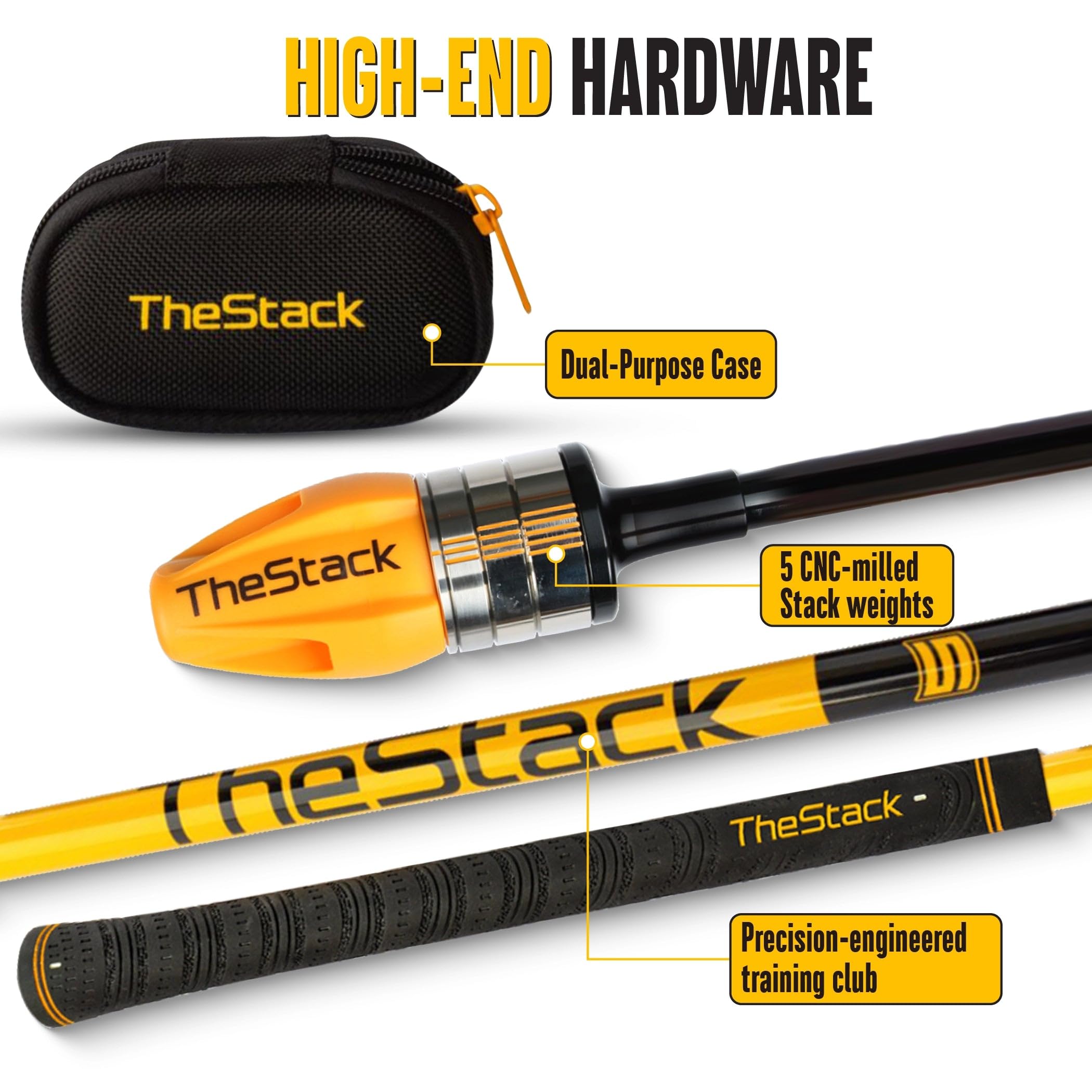 Amazon | TheStack™ | ゴルフスイングスピードトレーナー | 加重ゴルフ