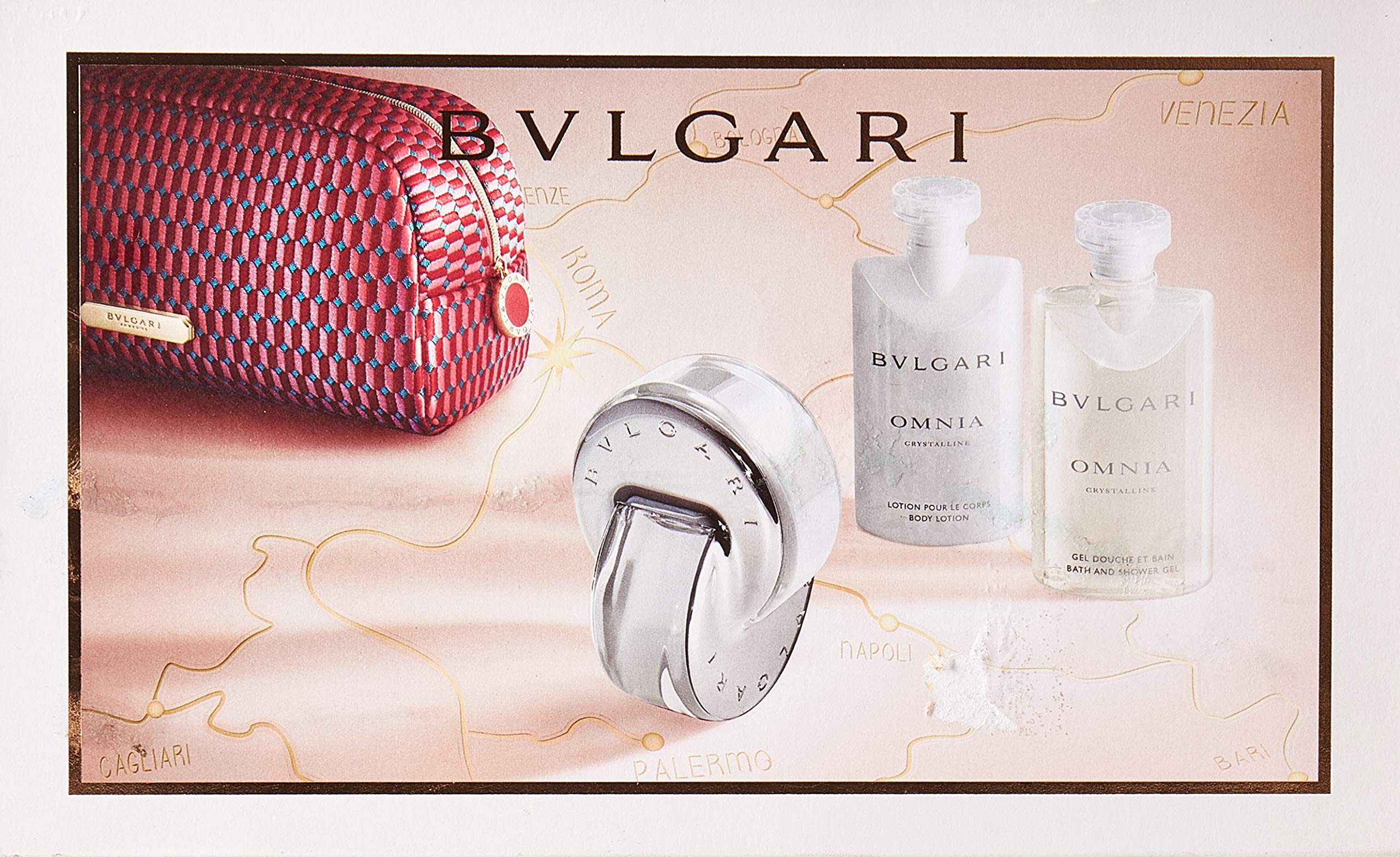 Amazon.co.jp: ブルガリ オムニア クリスタリン コフレセット
