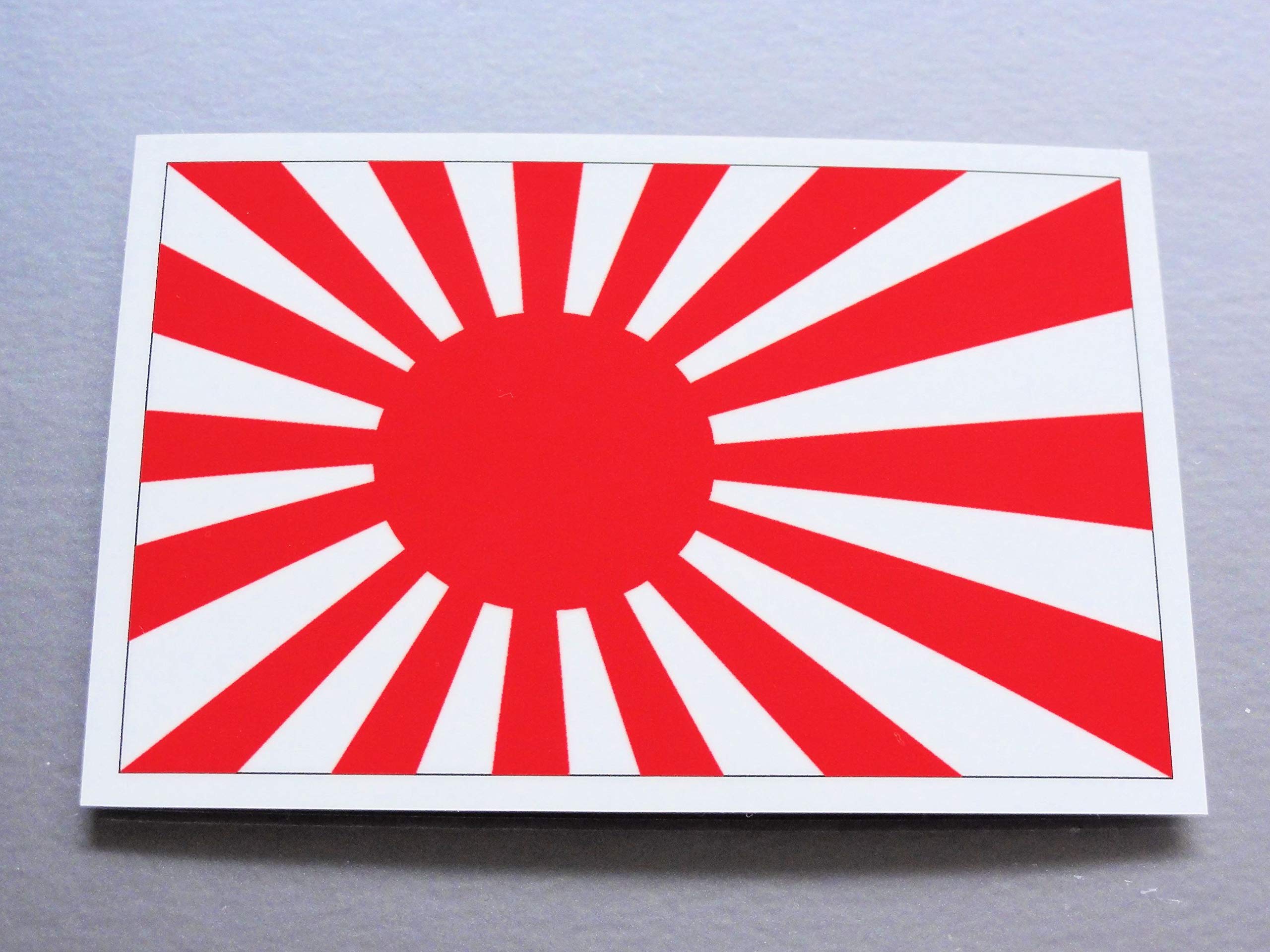 Amazon.co.jp: 旭日旗マグネット シート Mサイズ 8×12cm 屋外耐候耐水