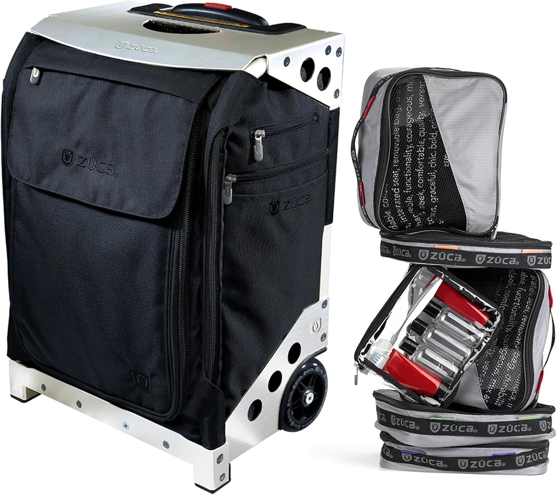 Amazon.com: ZUCA Flyer Carry On Luggage with Wheels - 20 inch
