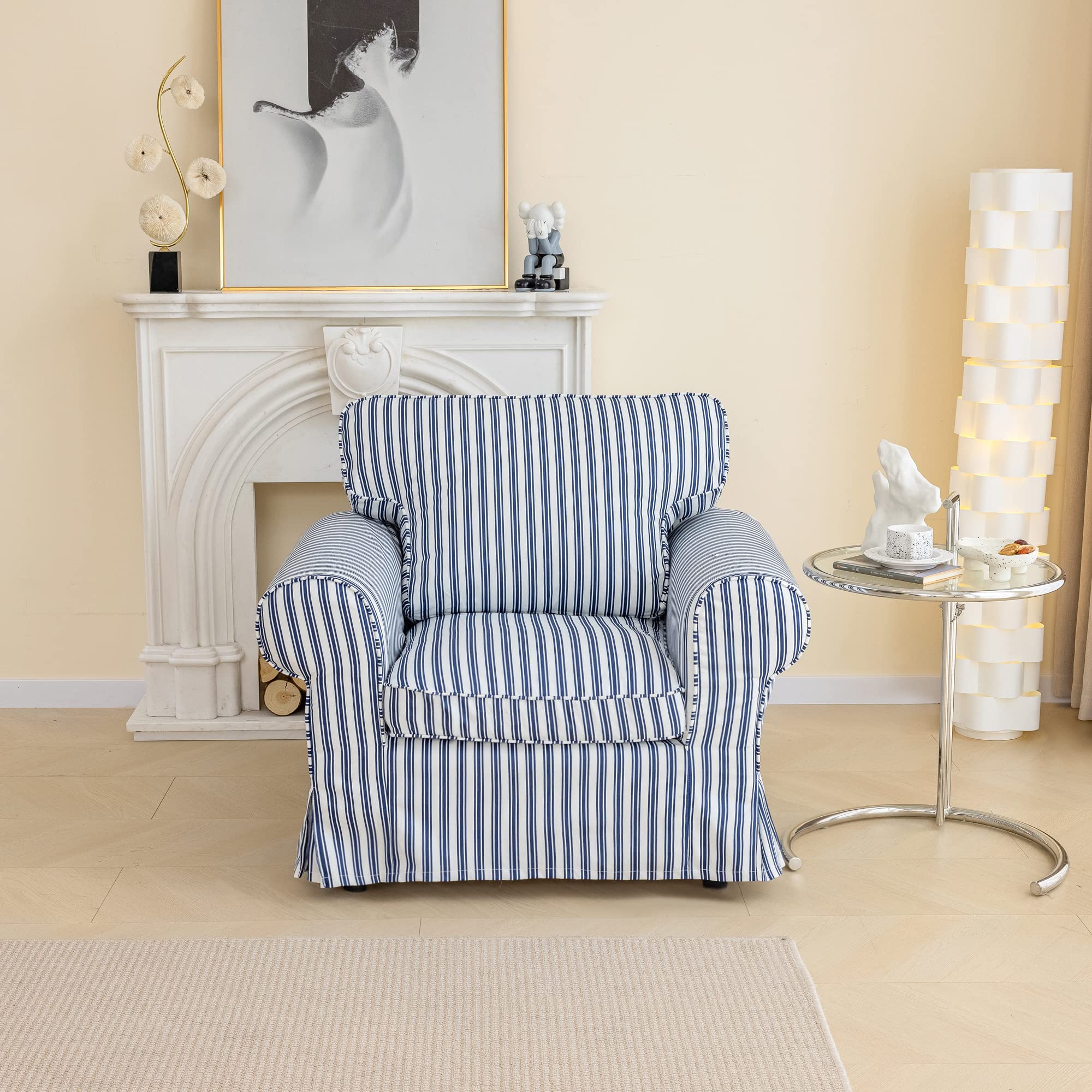 Amazon｜MASWOND カスタムメイド ソファカバー IKEA Ektorp チェア