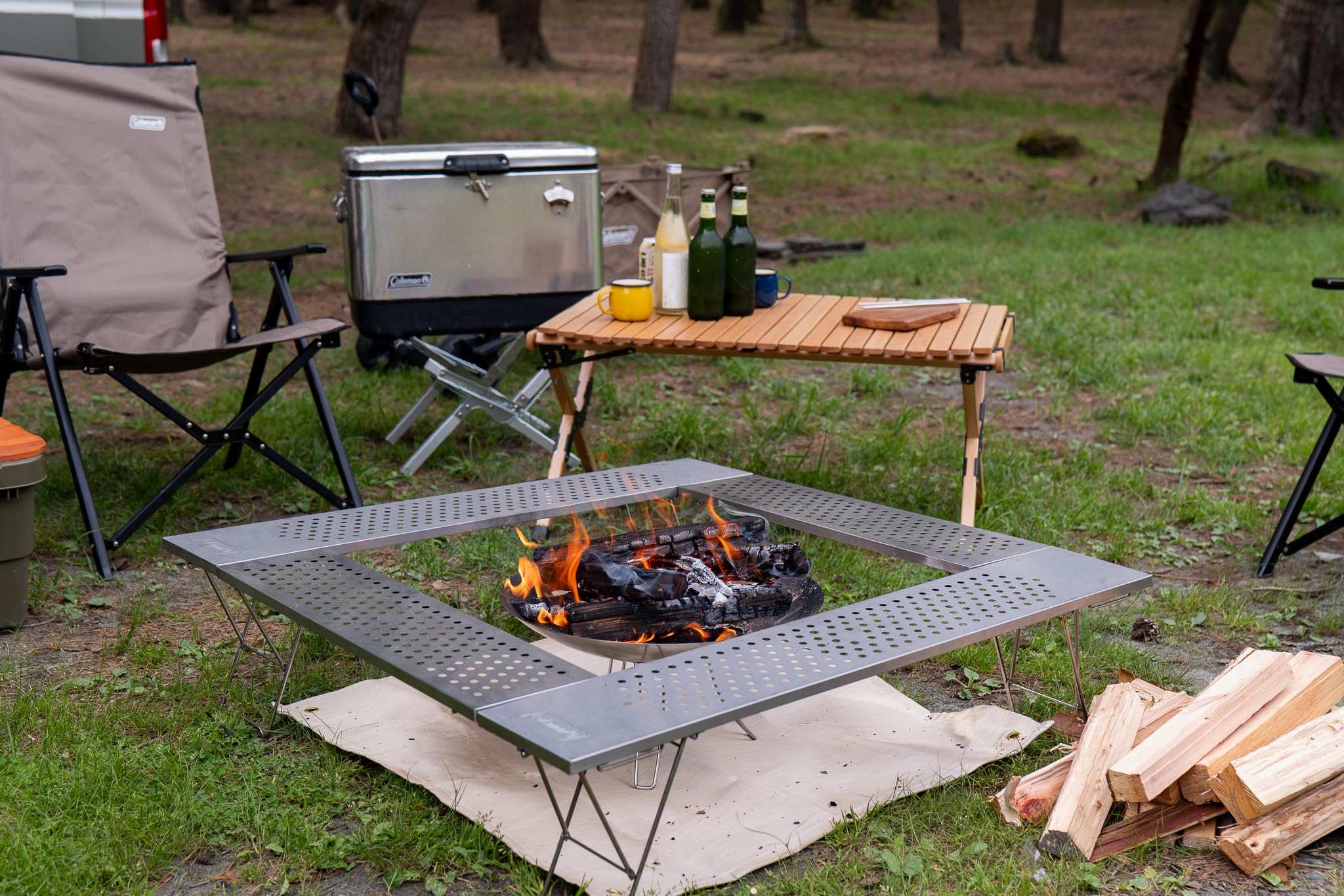 Amazon | Coleman(コールマン) ファイアープレーステーブル 2000010397