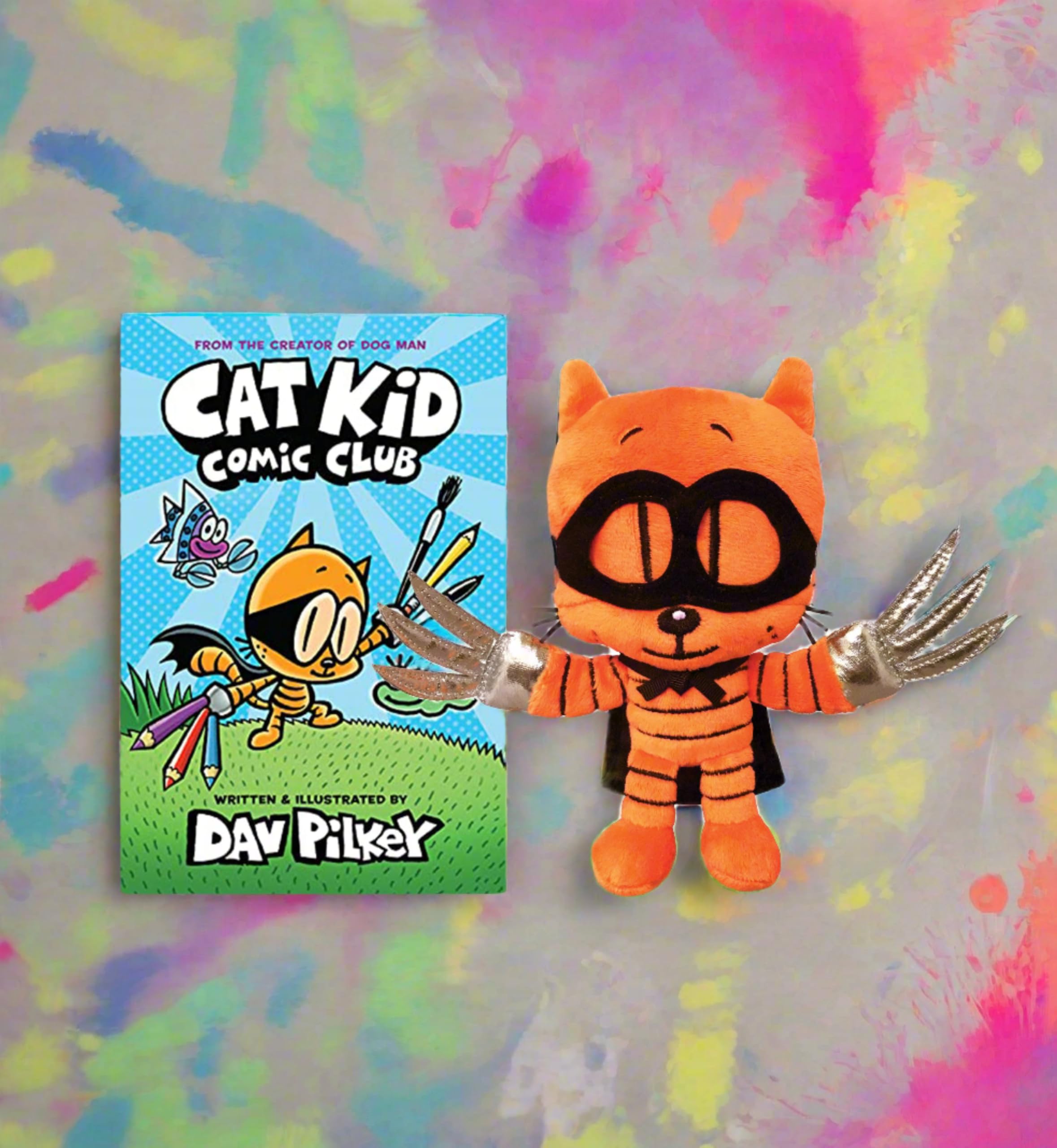 Amazon.com: MerryMakers Dog Man's Cat Kid, 6.5-Inch, Based on Dav