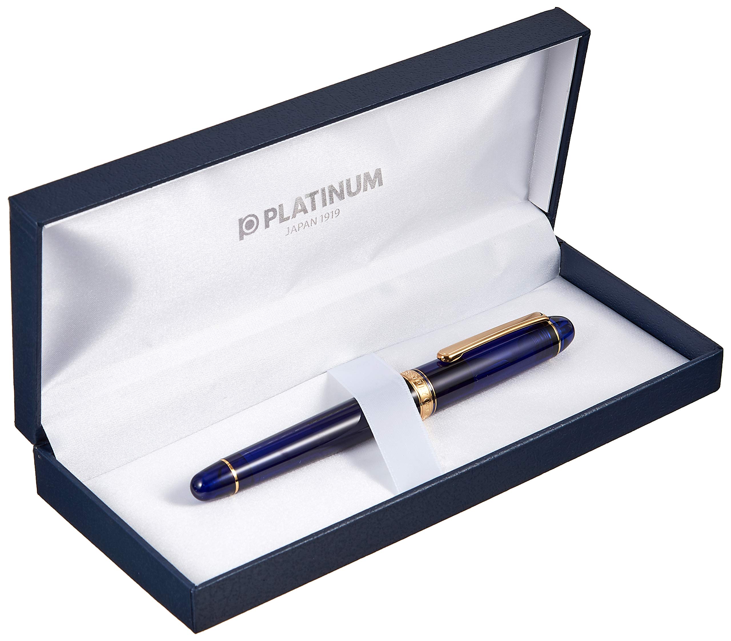 Amazon | プラチナ万年筆 万年筆 センチュリー シャルトルブルー 細字