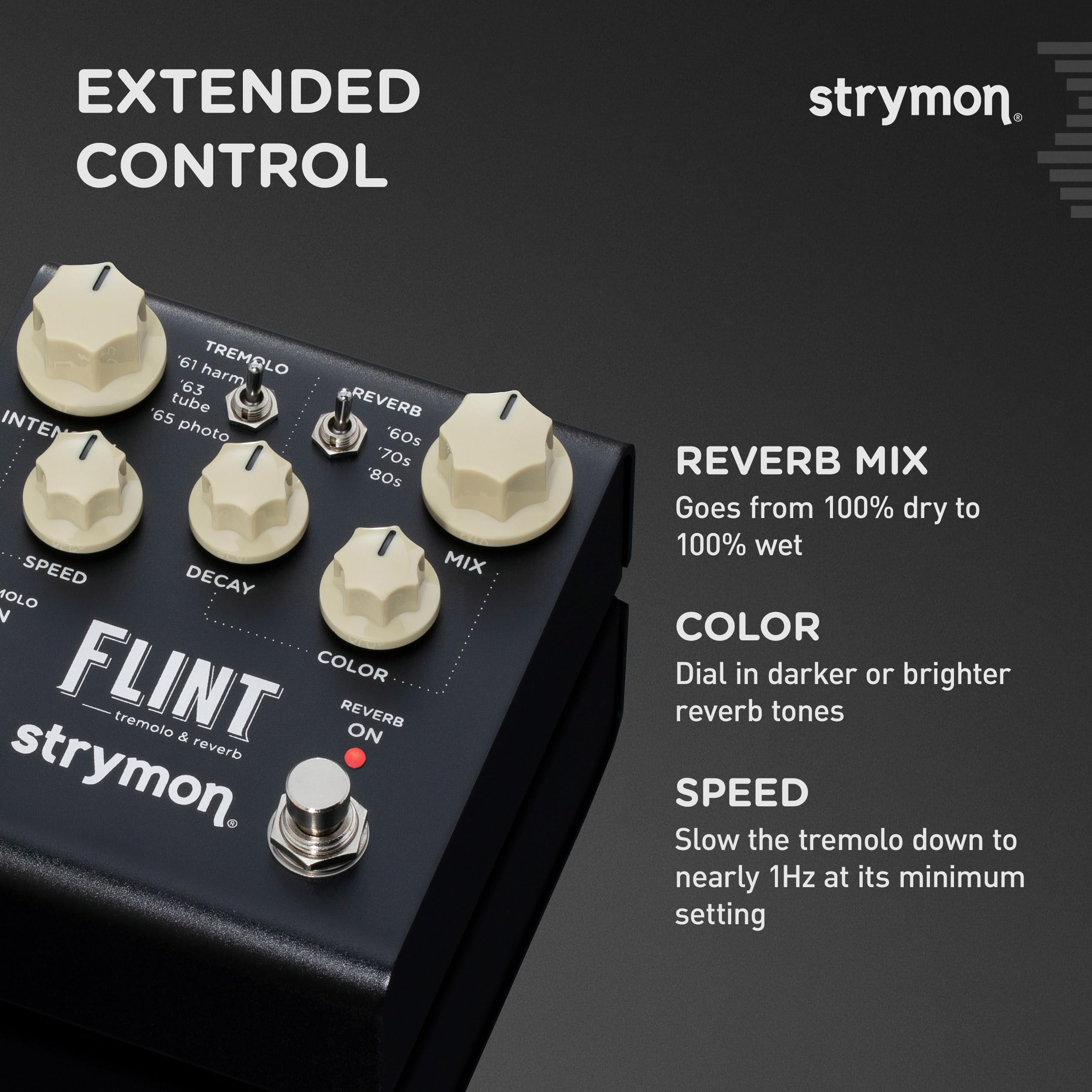 Amazon | Strymon/FLINT V2 フリント リバーブ＆トレモロ | ディレイ
