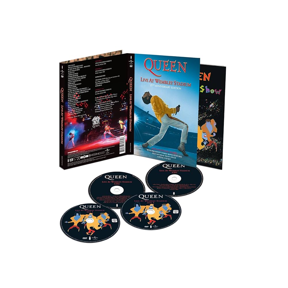 QUEEN - Live At Wembley Stadium 25Th Anniversary Edition (2Dvd