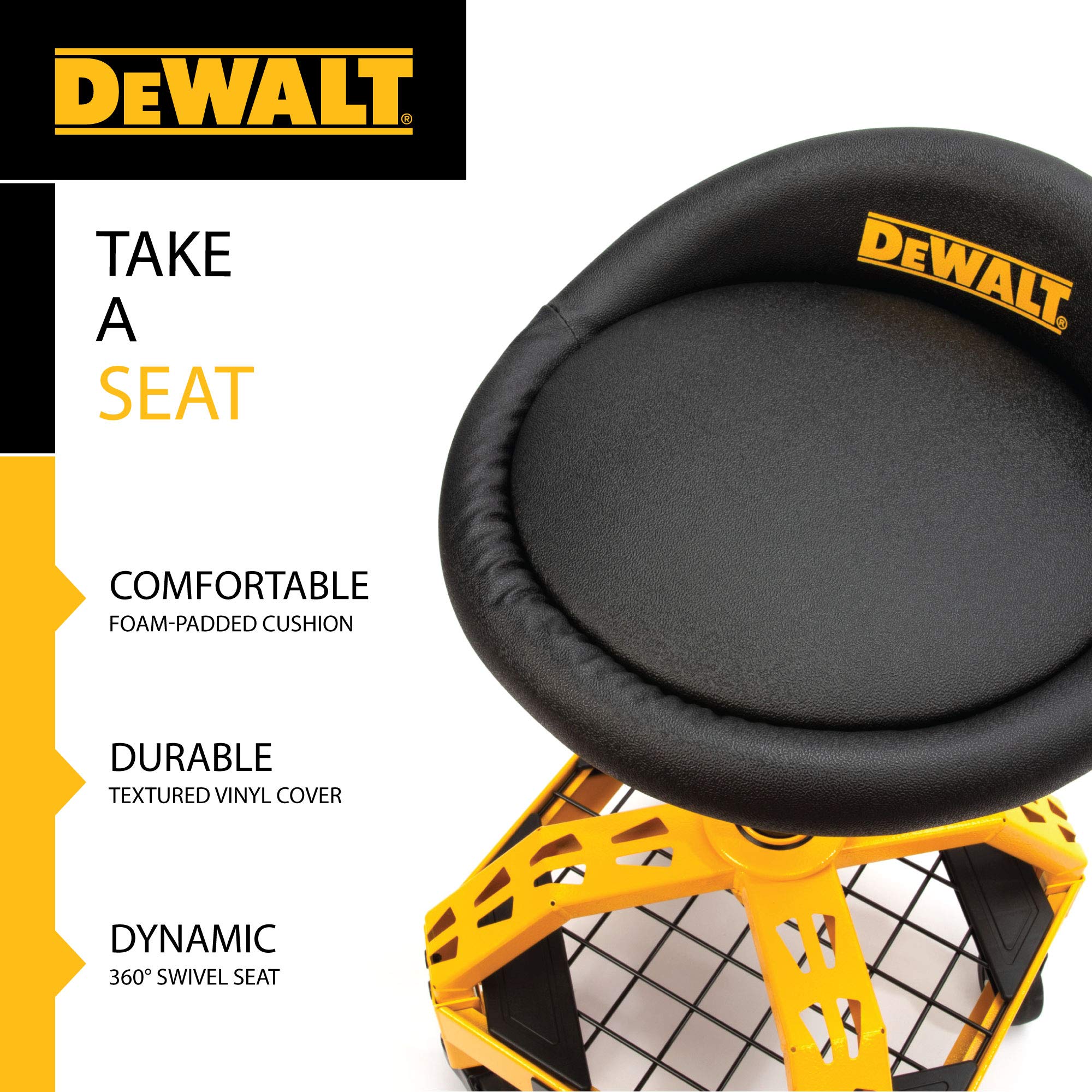 Amazon.co.jp: Dewalt (ディウォルト) パッド入り ローリングショップ
