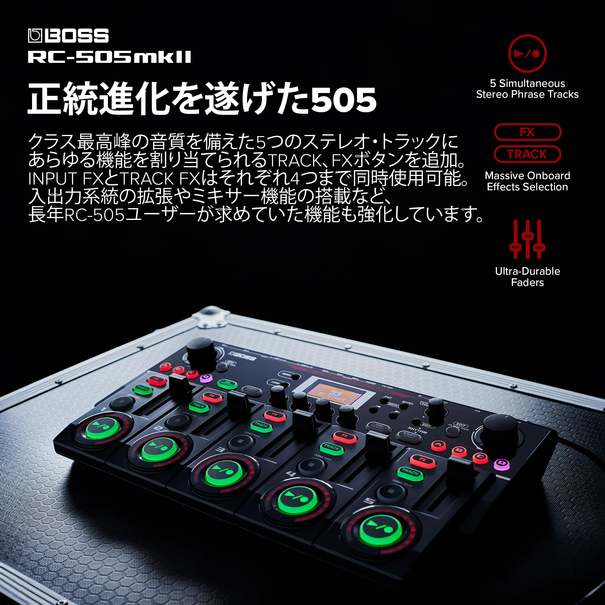 Amazon | BOSS ボス/RC-505 MKII LOOP STATION | シーケンサー・リズム