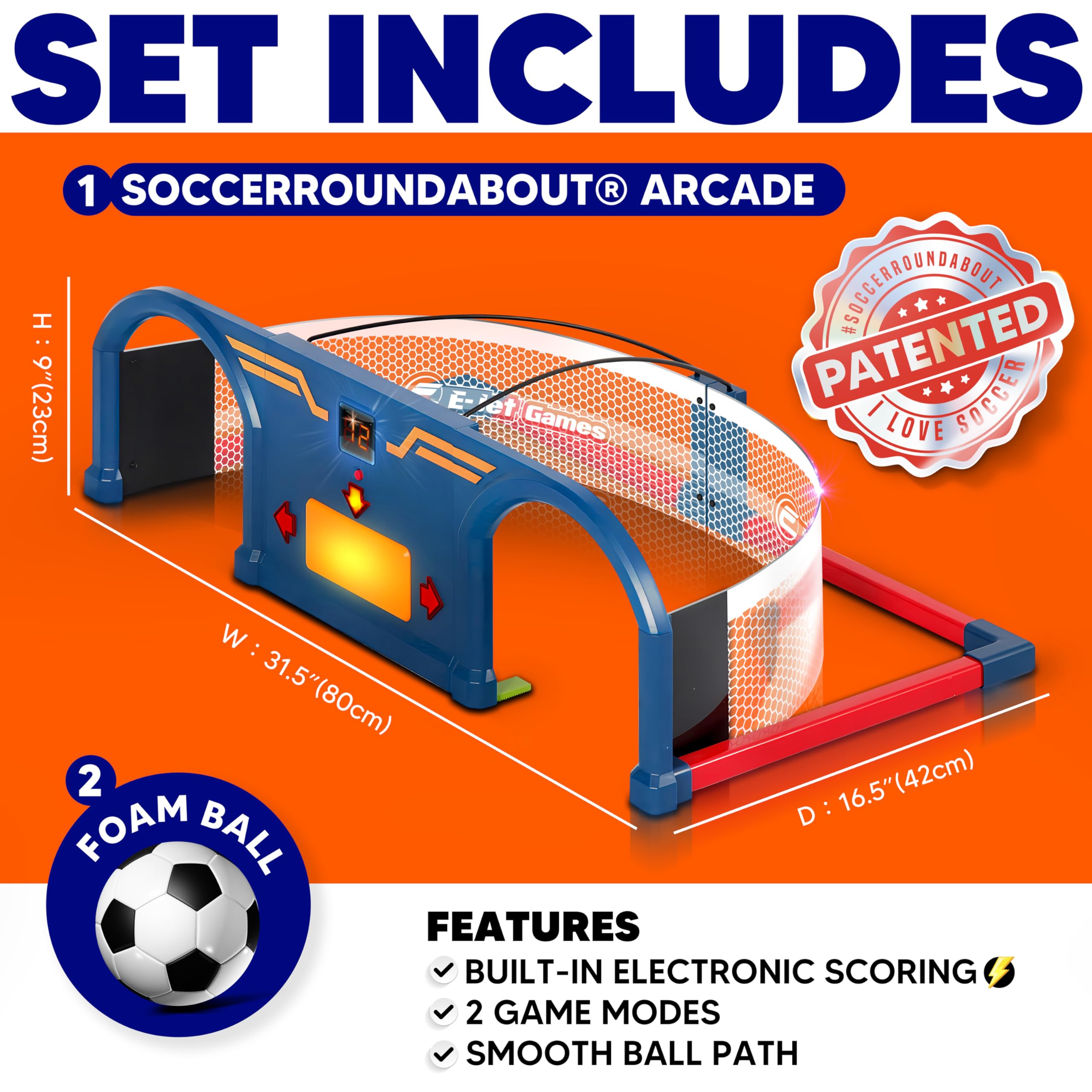 Amazon.co.jp: Soccer Trainer Ball Set, Soccer Round About Sports